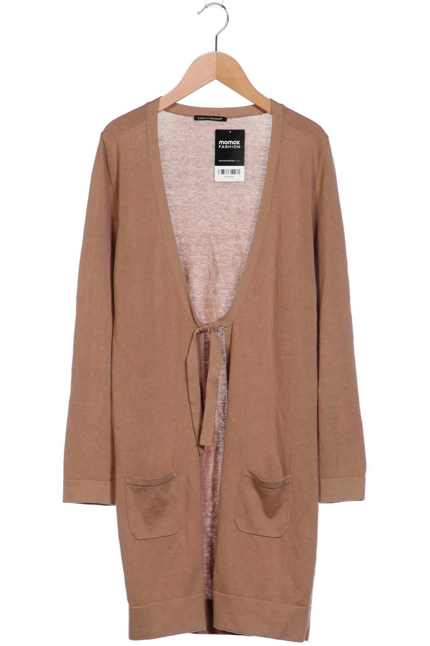 

Luisa Cerano Damen Strickjacke, beige, Gr. 38