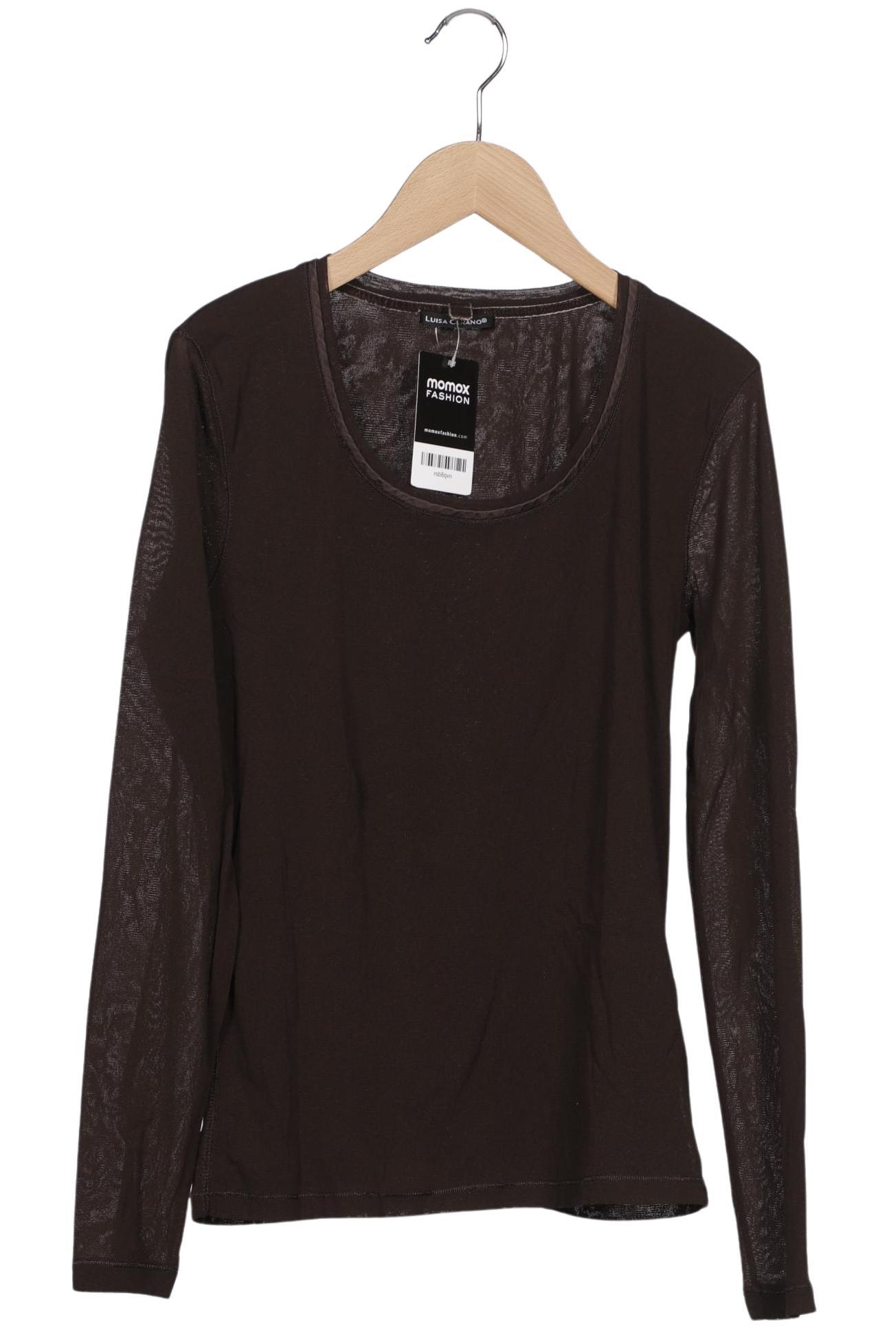 

Luisa Cerano Damen Langarmshirt, braun, Gr. 38