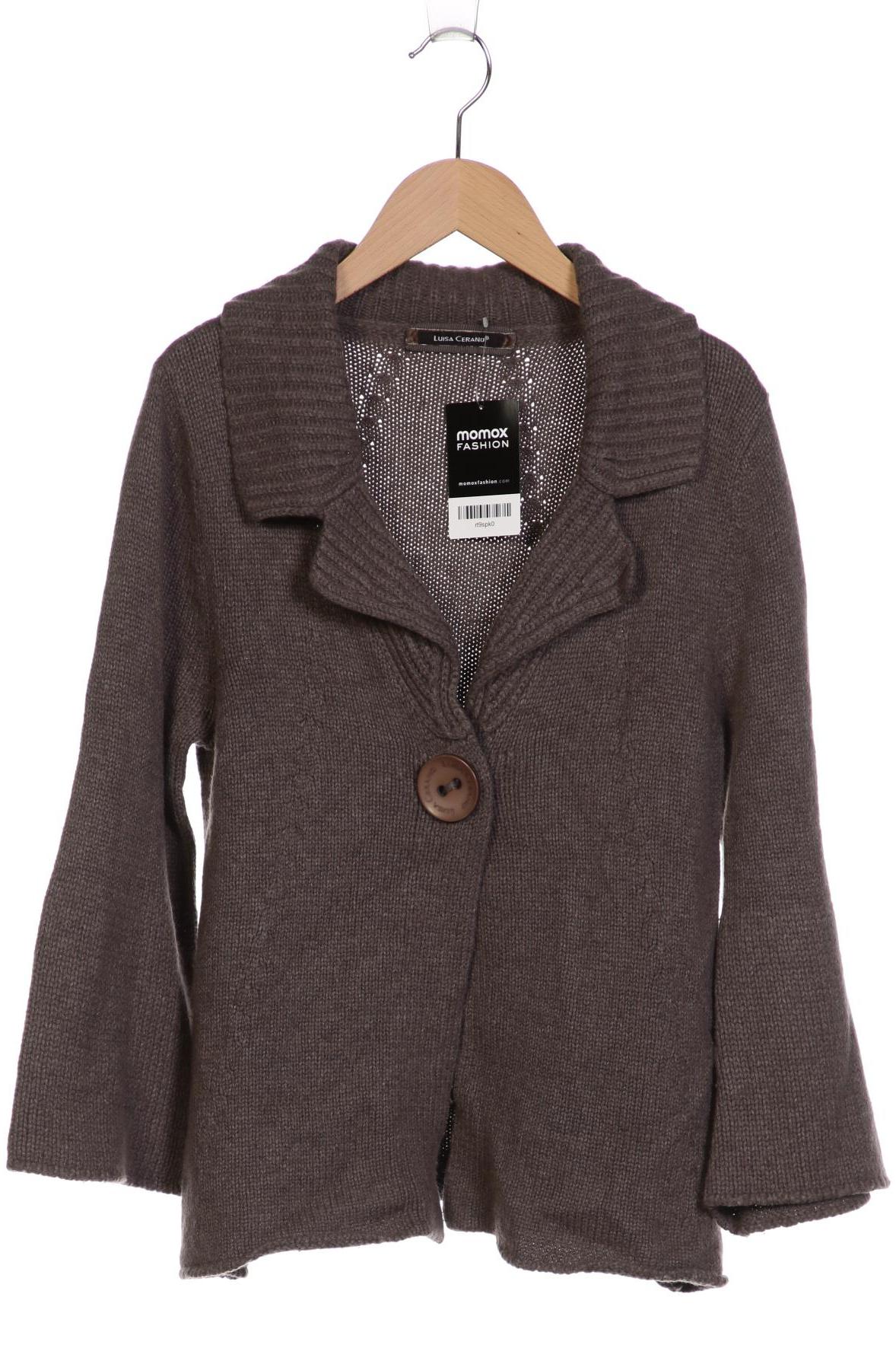

Luisa Cerano Damen Strickjacke, grau, Gr. 34