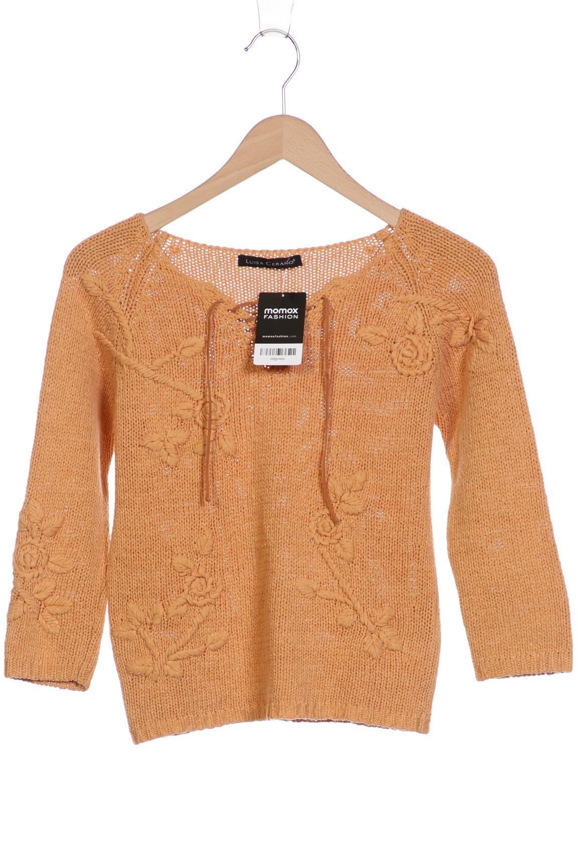 

Luisa Cerano Damen Pullover, orange, Gr. 38