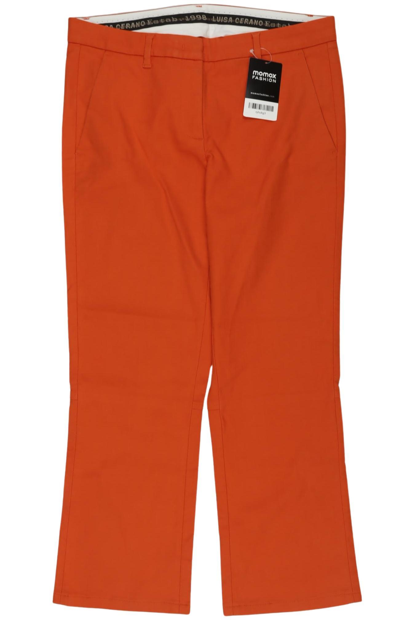 

Luisa Cerano Damen Stoffhose, orange, Gr. 36