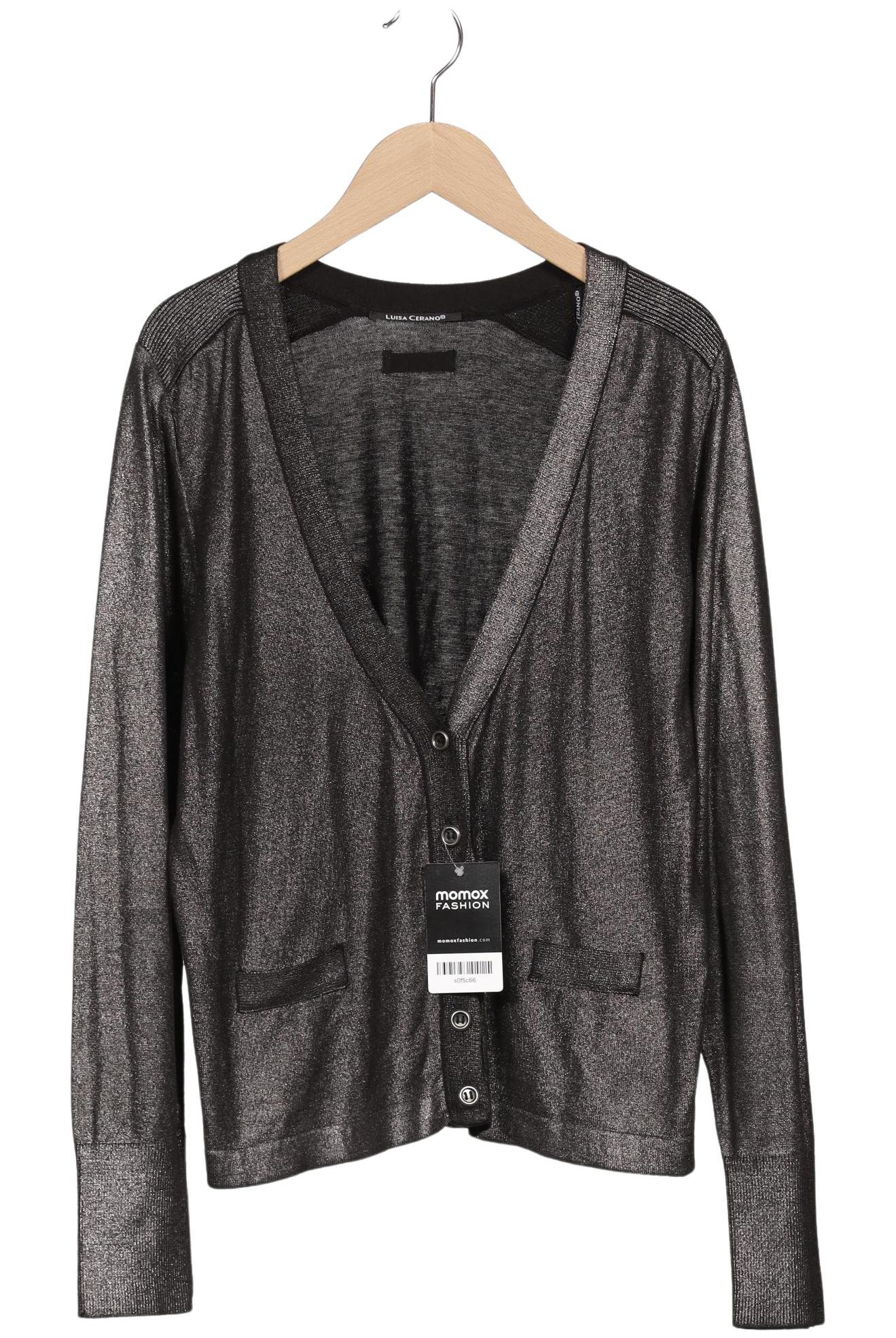 

Luisa Cerano Damen Strickjacke, grau, Gr. 38