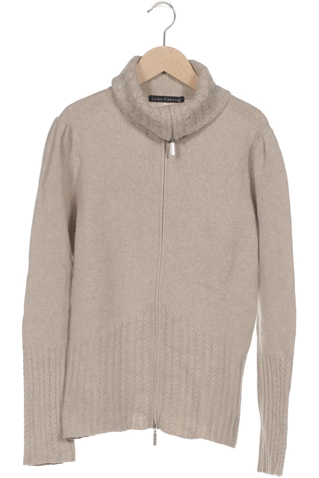 

Luisa Cerano Damen Strickjacke, beige, Gr. 40