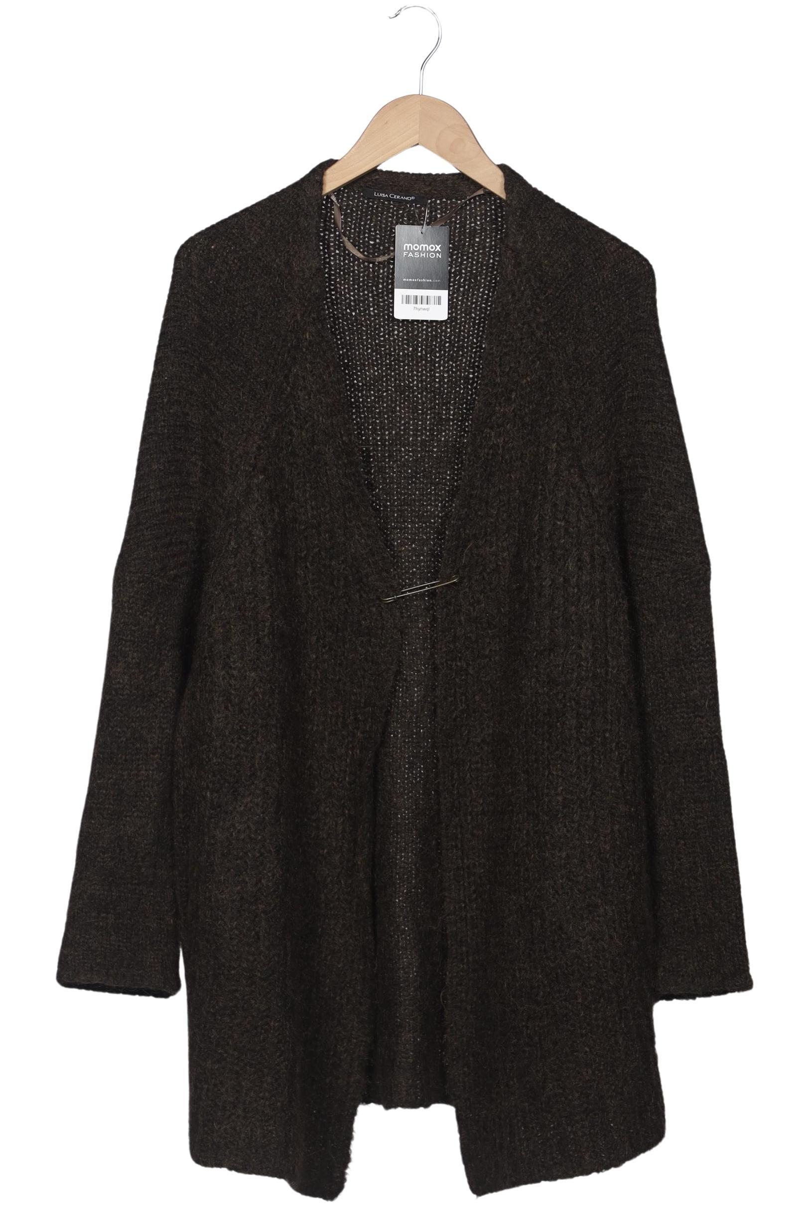 

Luisa Cerano Damen Strickjacke, braun, Gr. 42
