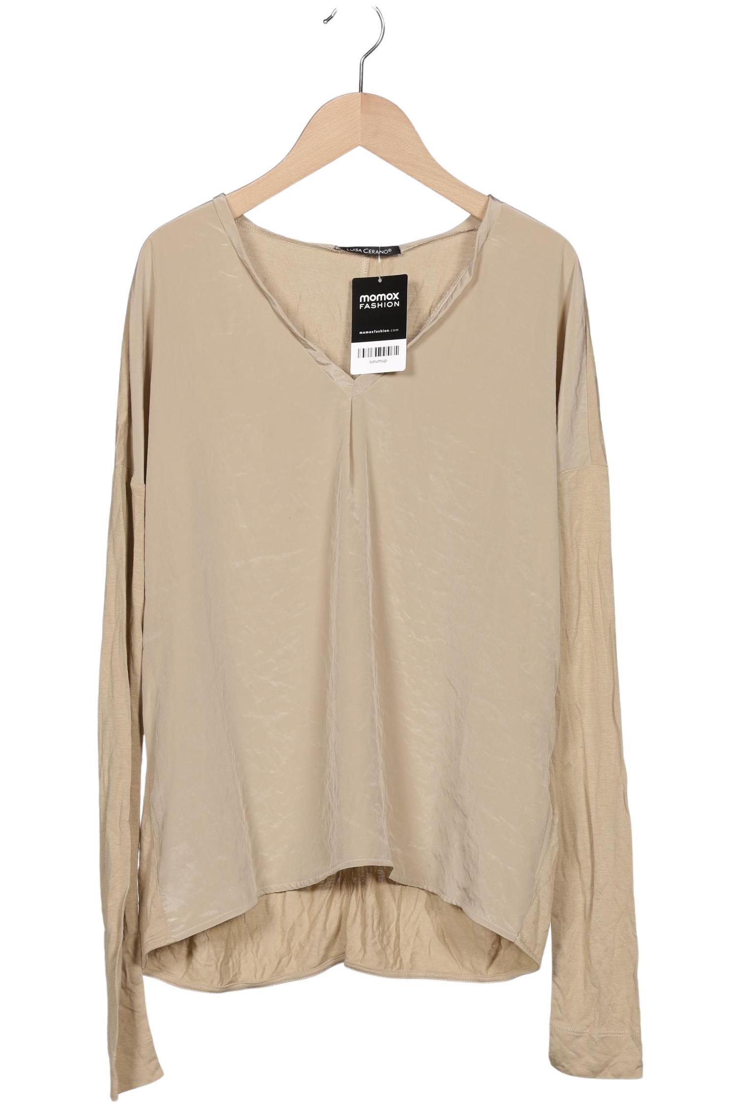 

Luisa Cerano Damen Langarmshirt, beige, Gr. 36