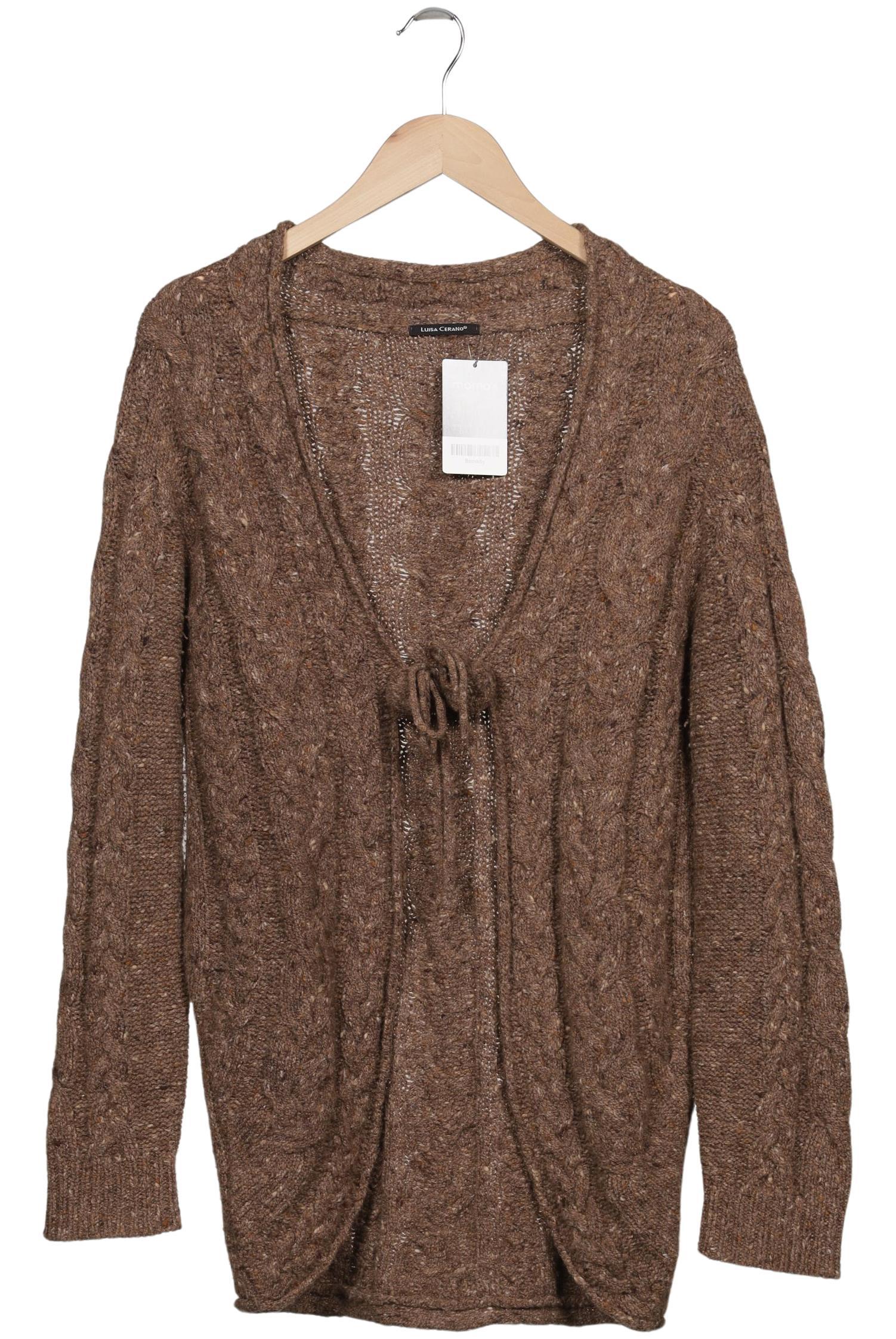 

Luisa Cerano Damen Strickjacke, braun, Gr. 42