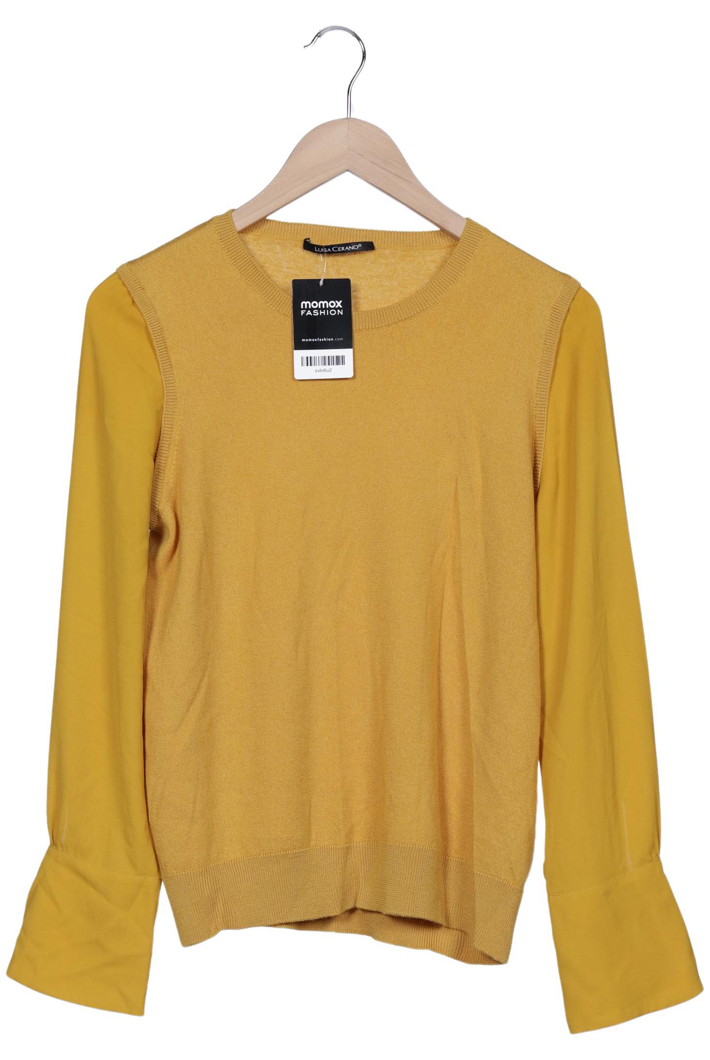 

Luisa Cerano Damen Pullover, gelb, Gr. 42
