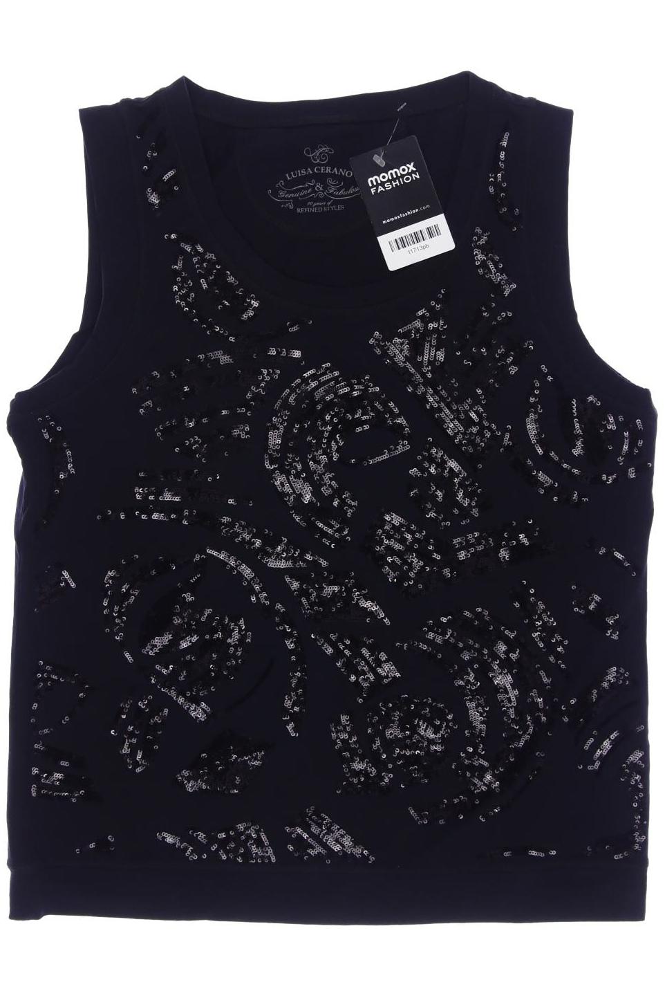 

Luisa Cerano Damen Top, schwarz