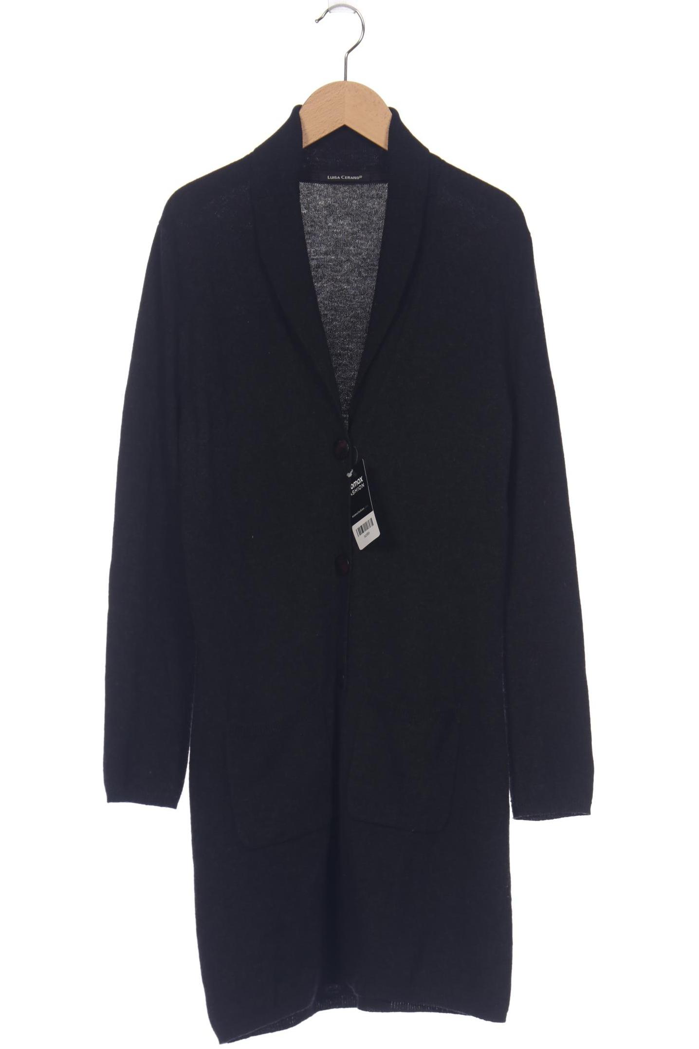 

Luisa Cerano Damen Strickjacke, schwarz, Gr. 40