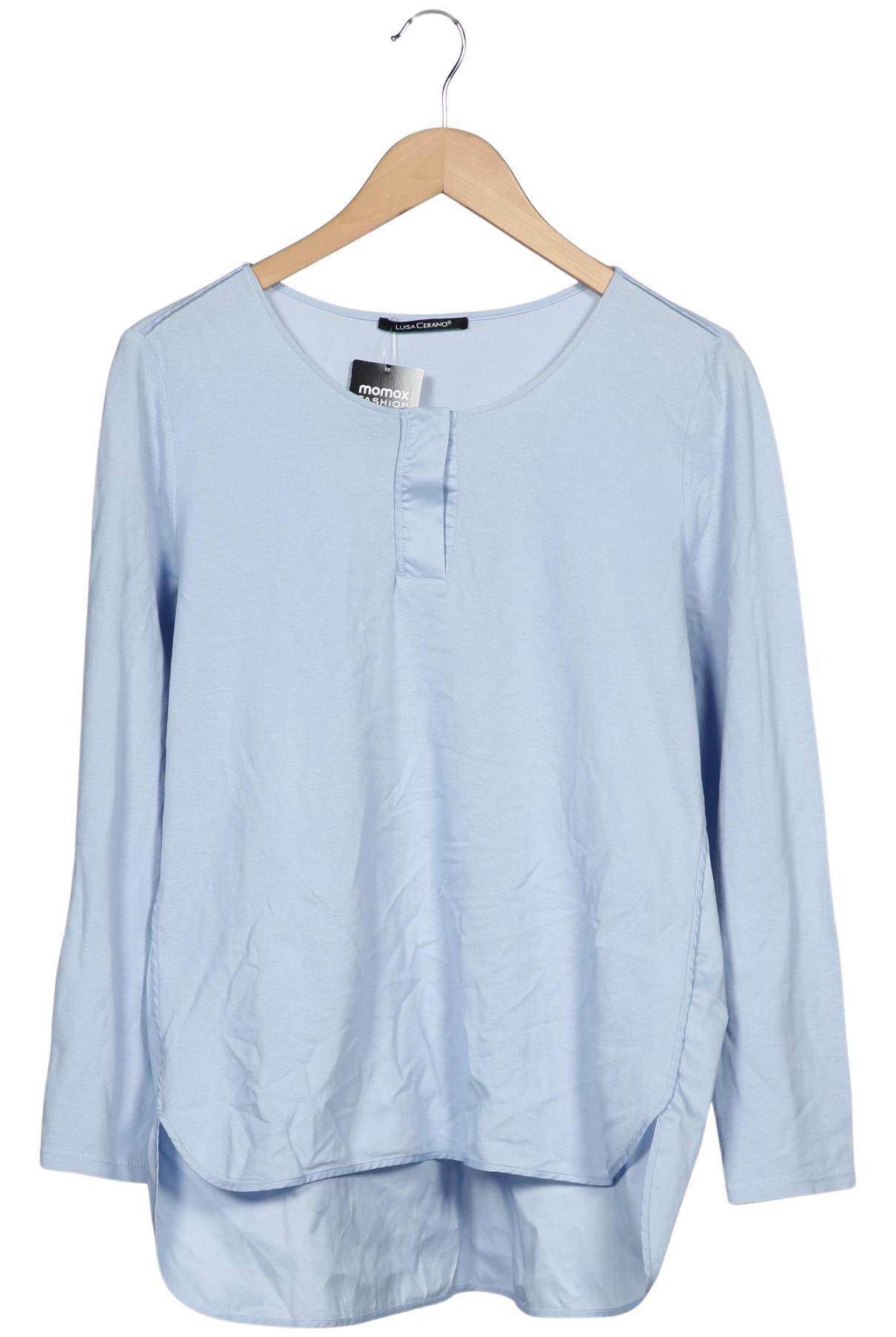 

Luisa Cerano Damen Langarmshirt, hellblau, Gr. 42