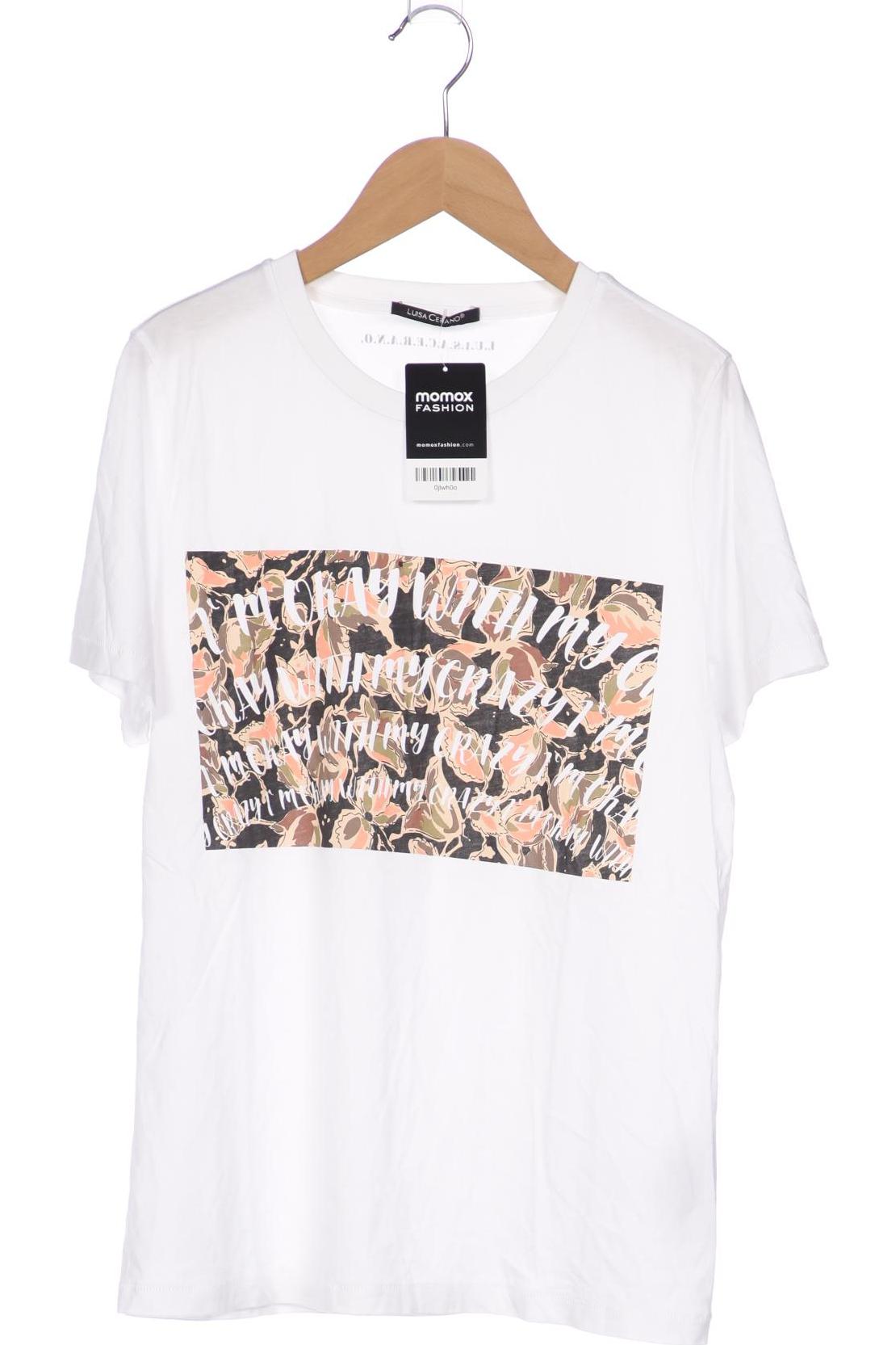 

Luisa Cerano Damen T-Shirt, weiß, Gr. 38