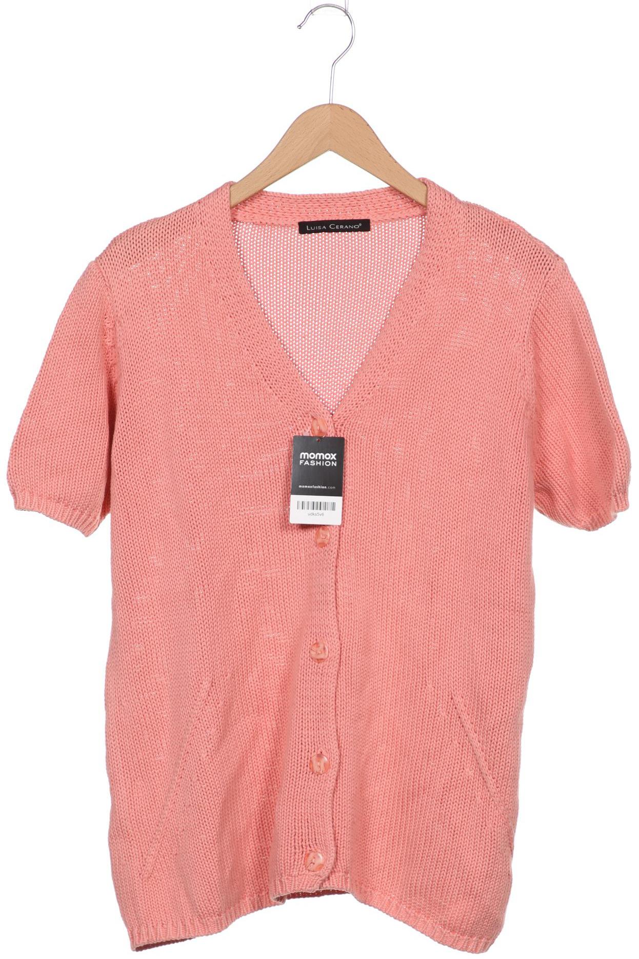 

Luisa Cerano Damen Strickjacke, pink, Gr. 44