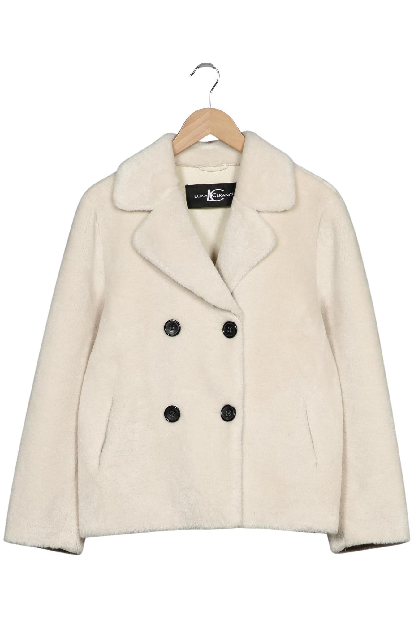 

Luisa Cerano Damen Jacke, cremeweiß, Gr. 36