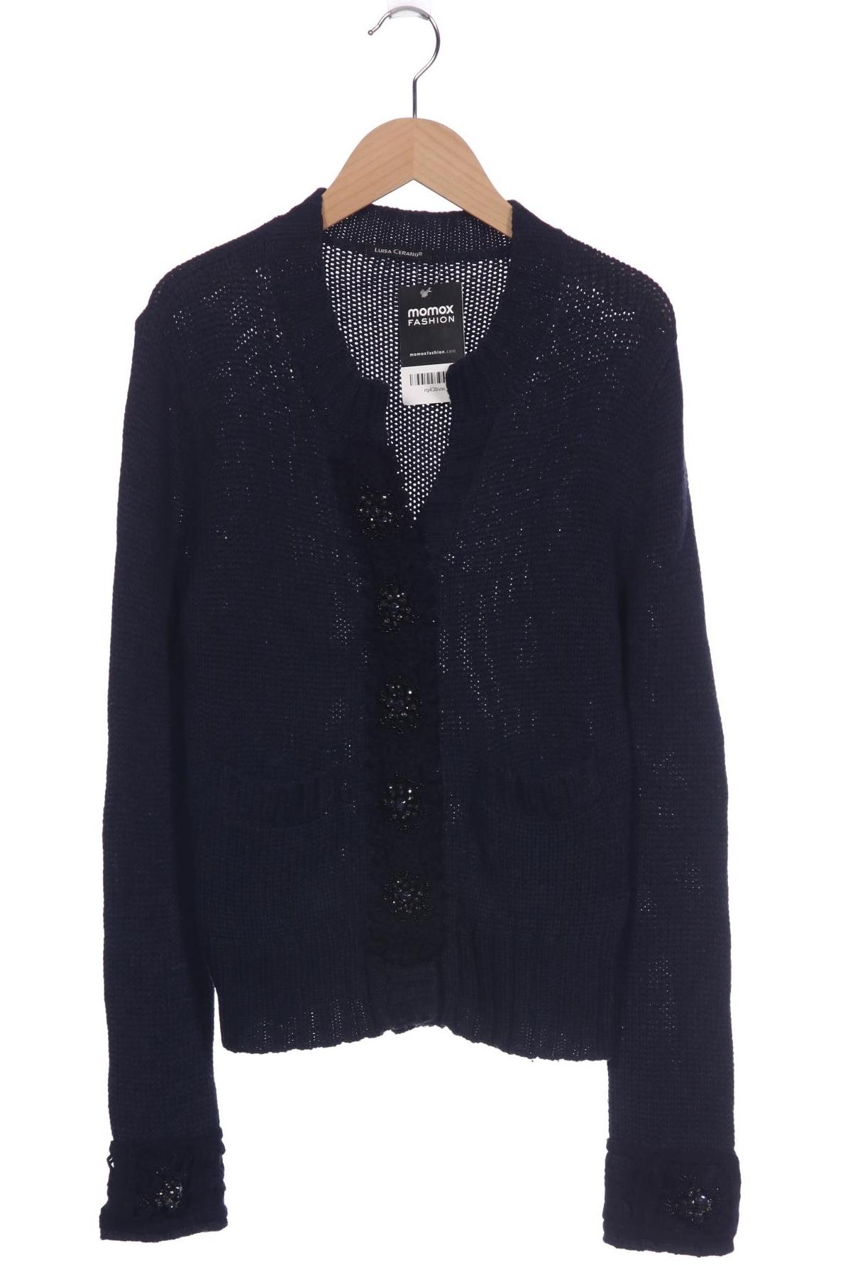 

Luisa Cerano Damen Strickjacke, marineblau, Gr. 38