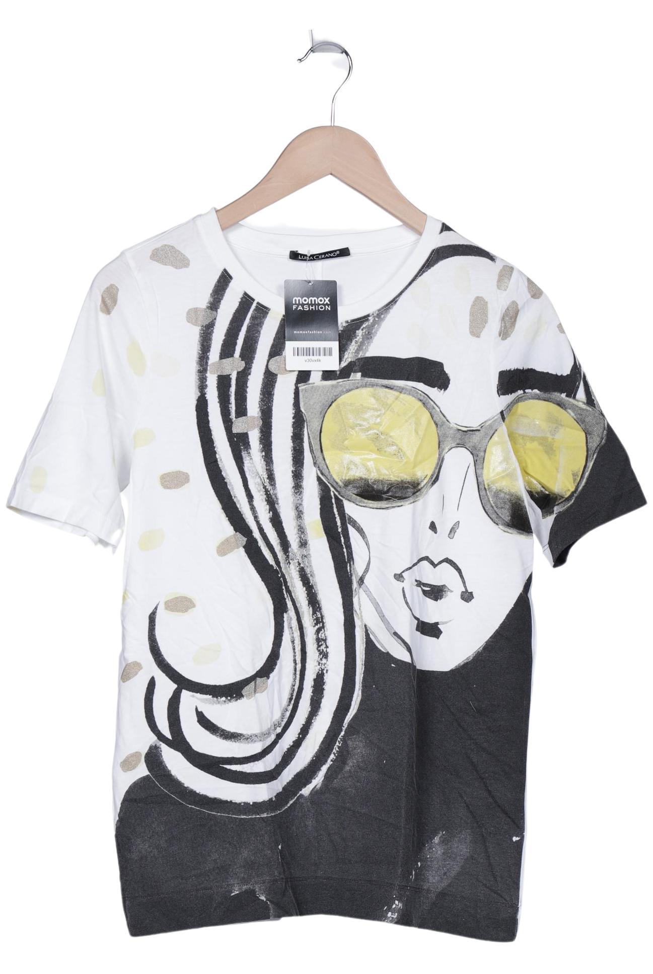 

Luisa Cerano Damen T-Shirt, weiß, Gr. 36