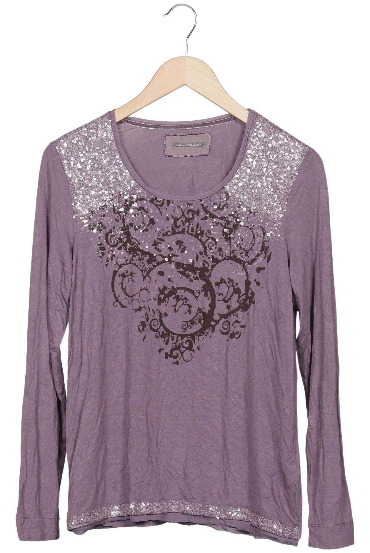 

Luisa Cerano Damen Langarmshirt, flieder, Gr. 42