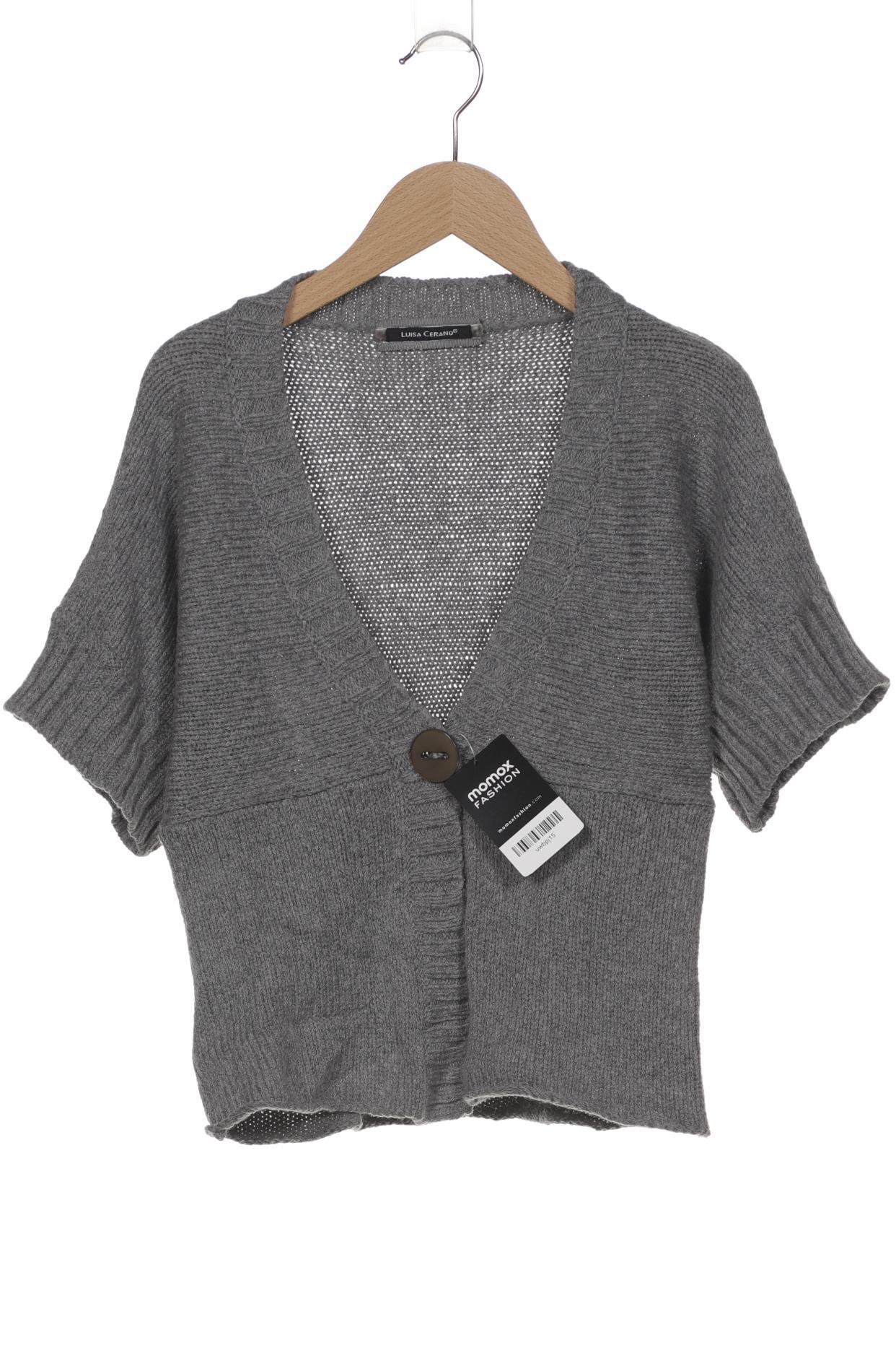 

Luisa Cerano Damen Strickjacke, grau, Gr. 38