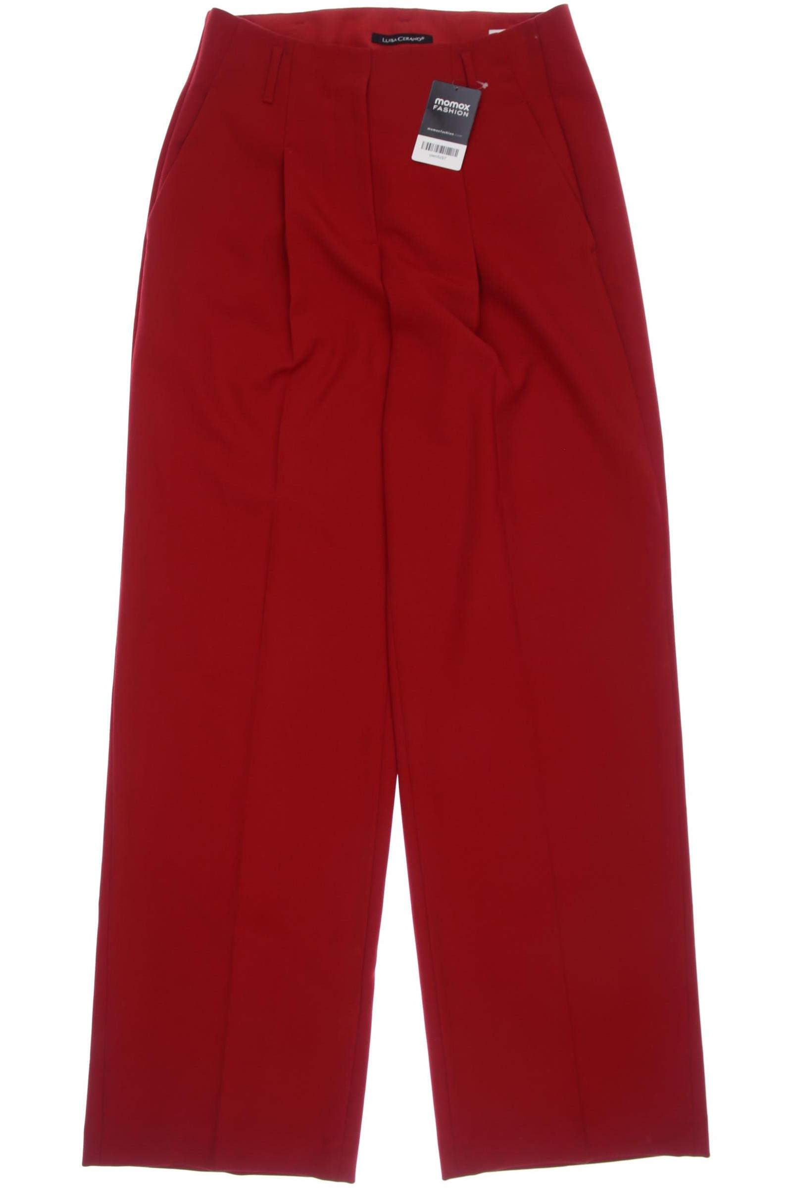 

Luisa Cerano Damen Stoffhose, rot, Gr. 38