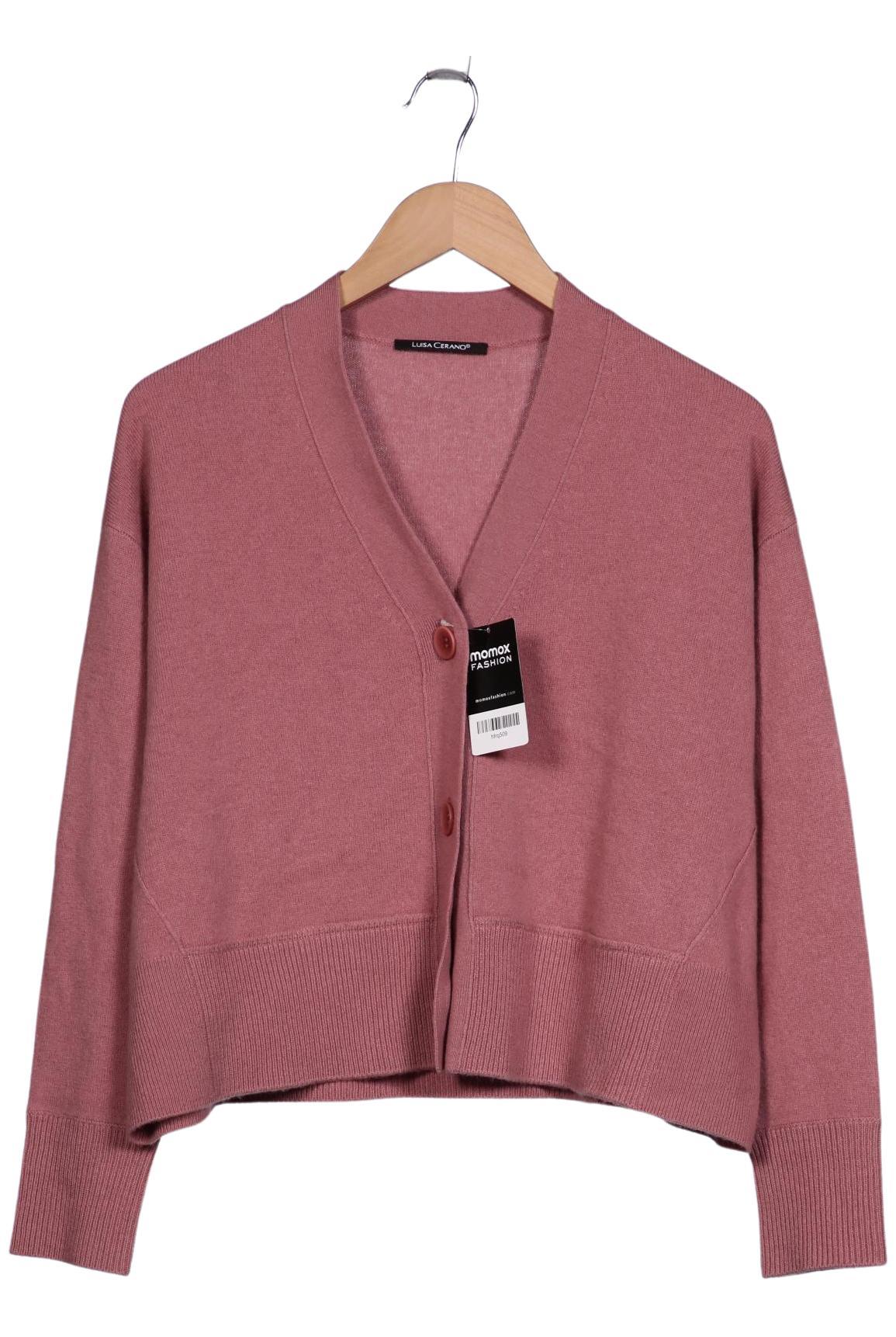 

Luisa Cerano Damen Strickjacke, pink, Gr. 34