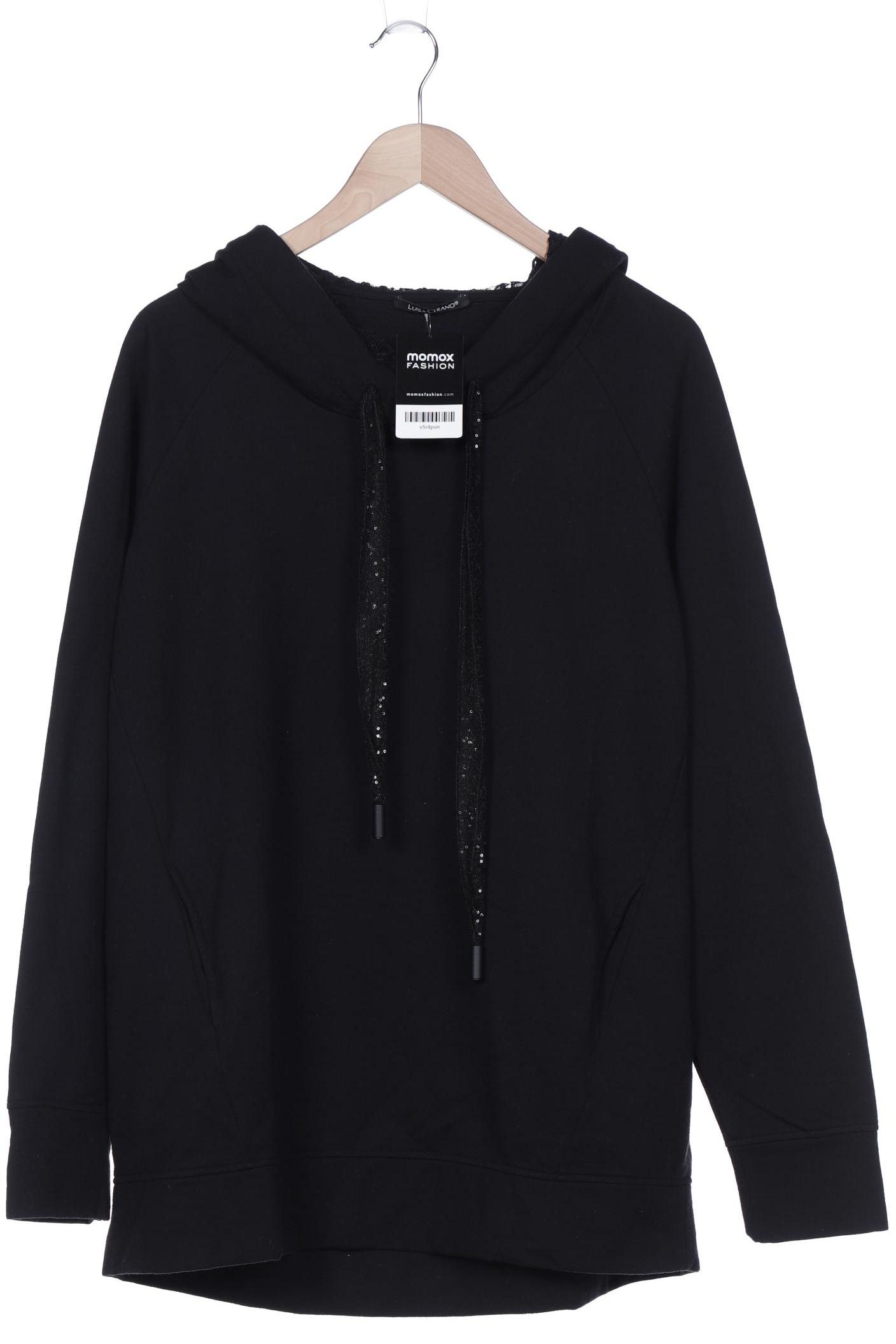 

Luisa Cerano Damen Kapuzenpullover, schwarz, Gr. 42