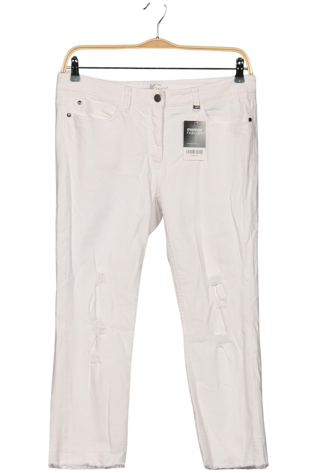 

Luisa Cerano Damen Jeans, weiß, Gr. 42