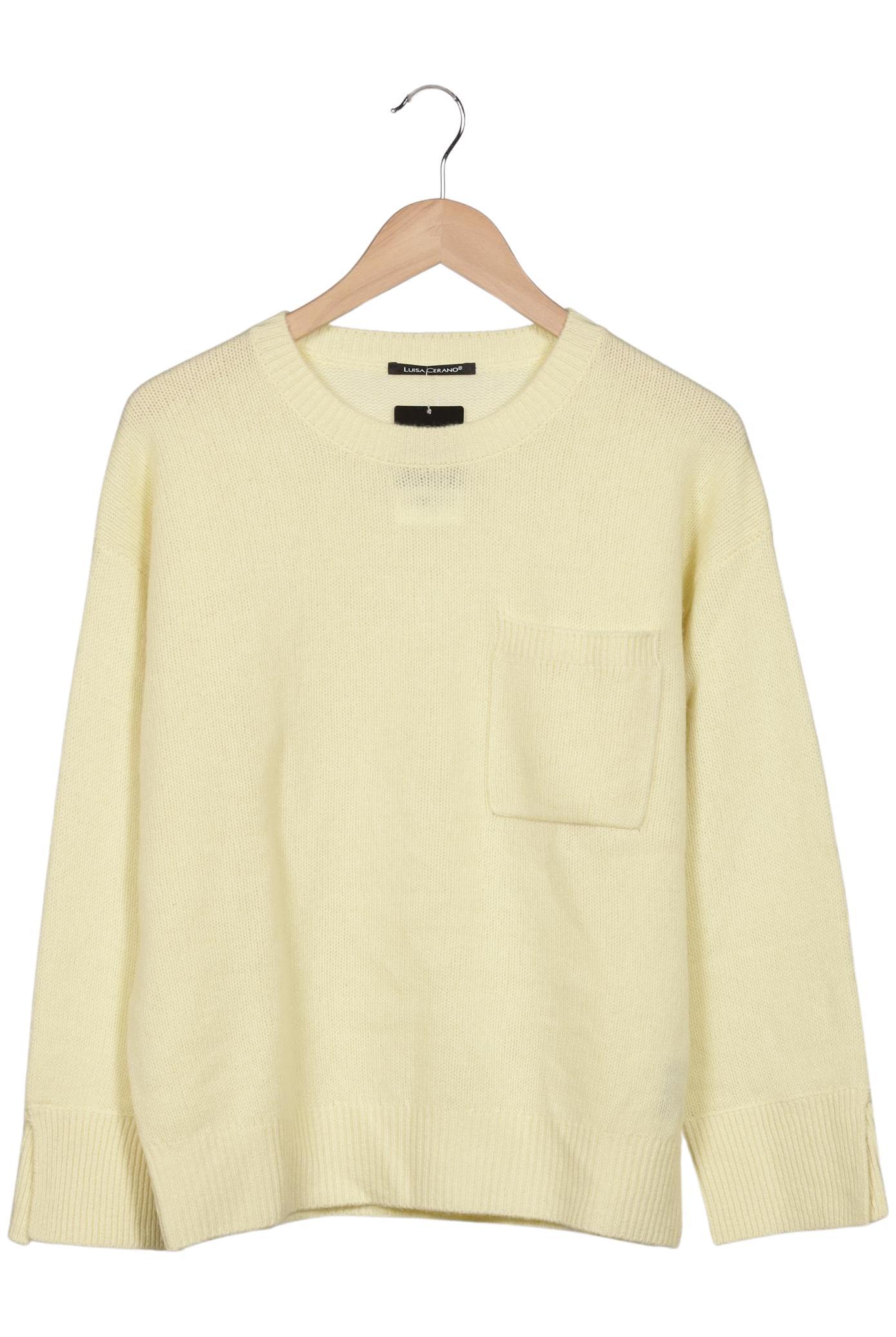 

Luisa Cerano Damen Pullover, gelb, Gr. 42