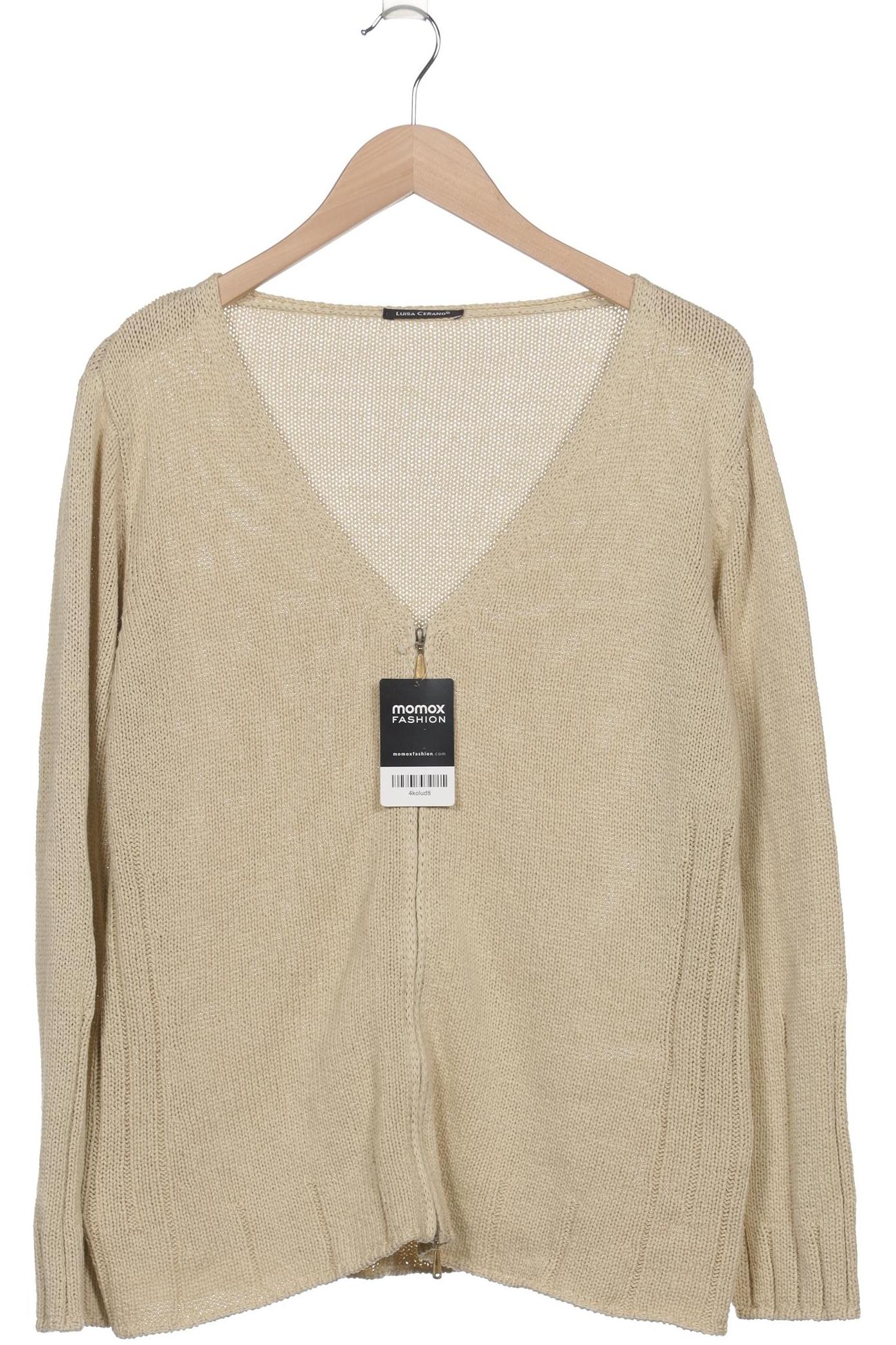 

Luisa Cerano Damen Strickjacke, beige, Gr. 46