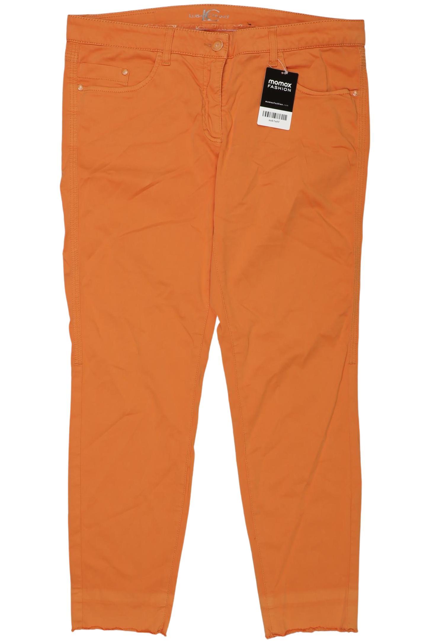 

Luisa Cerano Damen Jeans, orange, Gr. 42