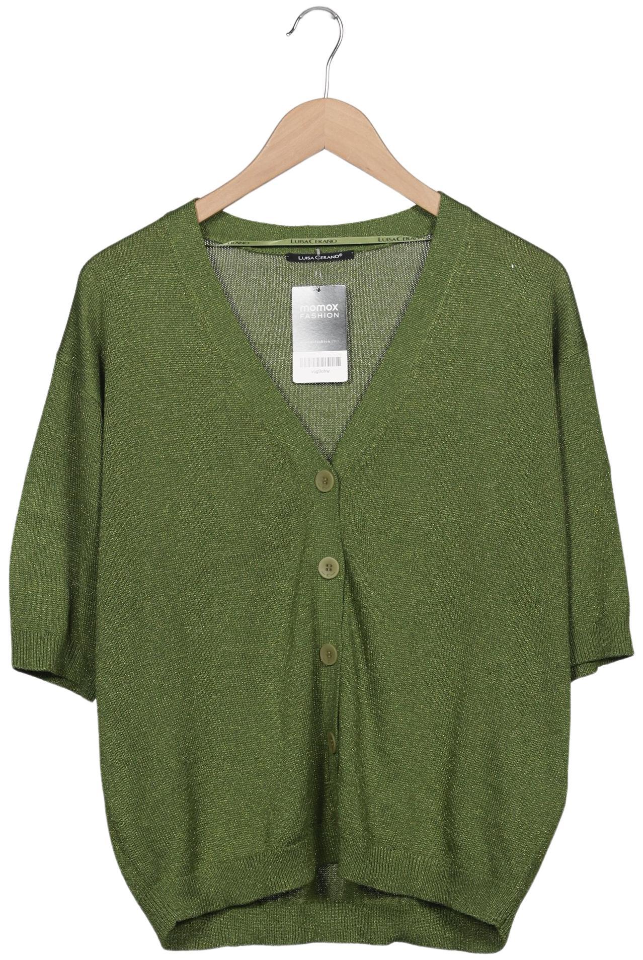 

Luisa Cerano Damen Strickjacke, grün, Gr. 44