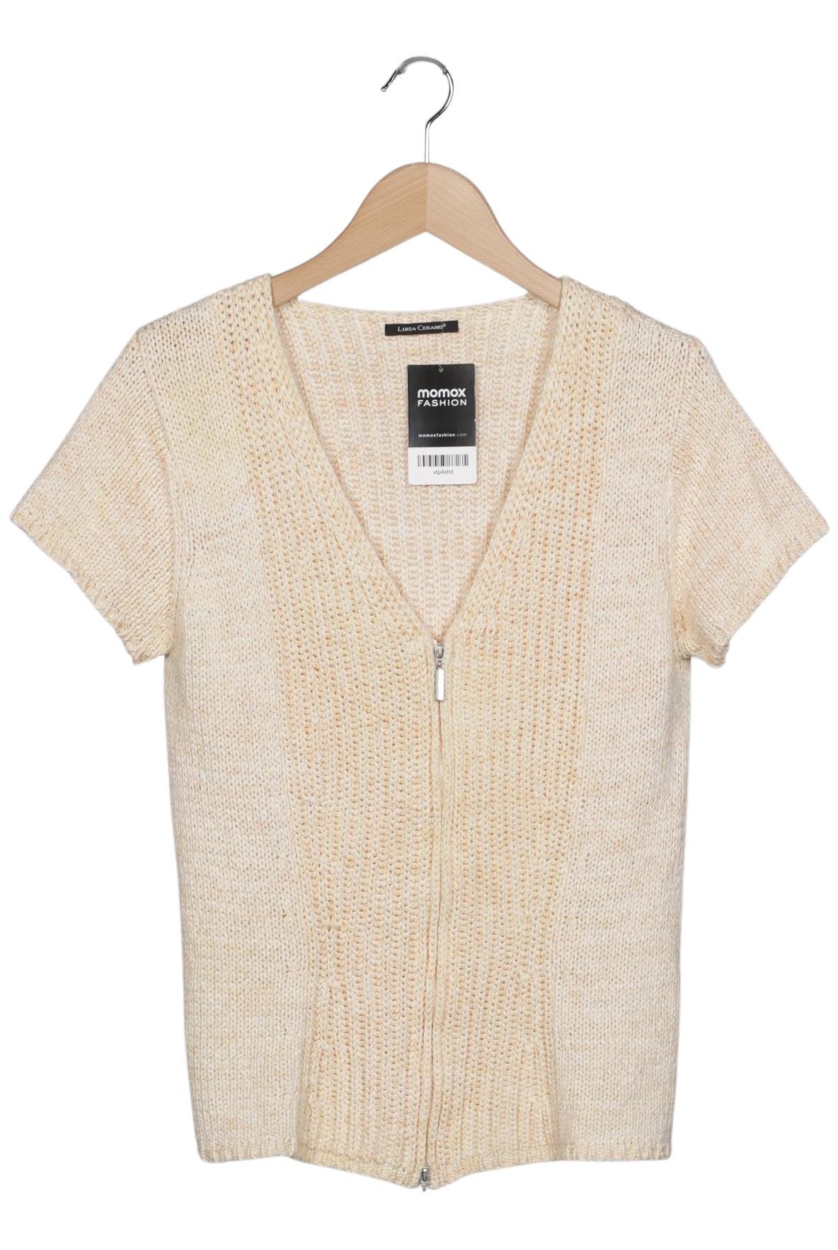 

Luisa Cerano Damen Strickjacke, beige, Gr. 40