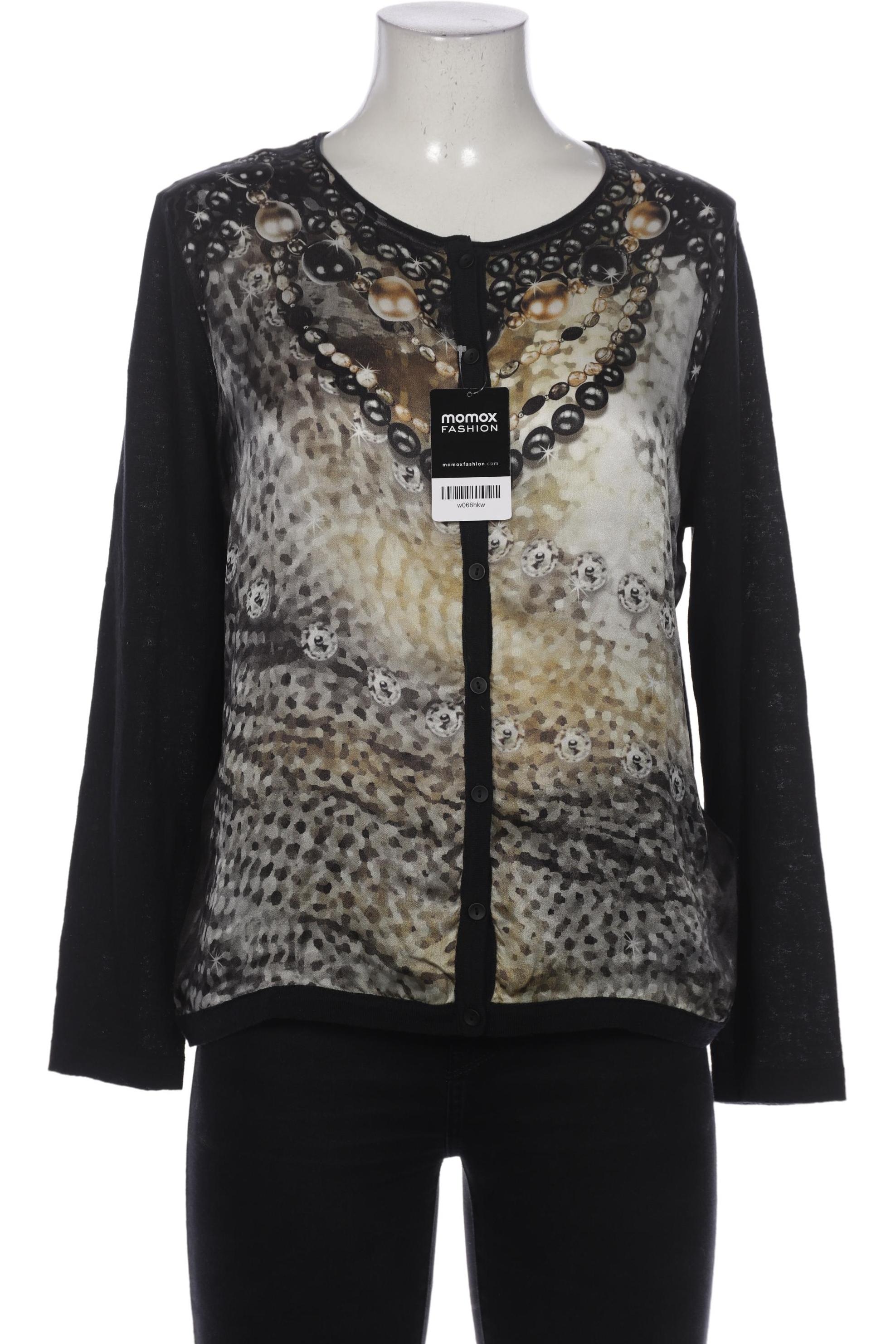

Luisa Cerano Damen Strickjacke, schwarz, Gr. 42