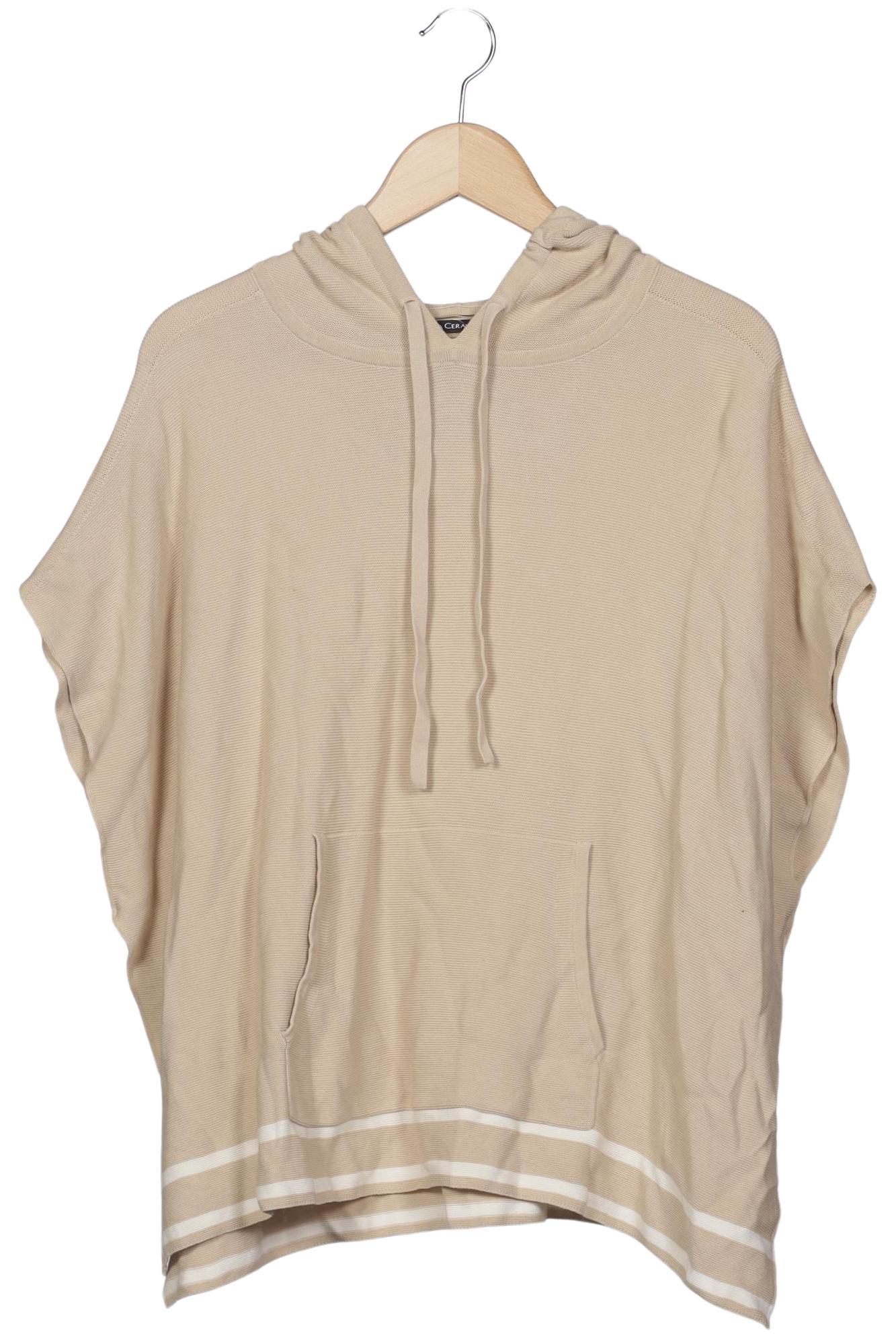 

Luisa Cerano Damen Kapuzenpullover, beige, Gr. 40