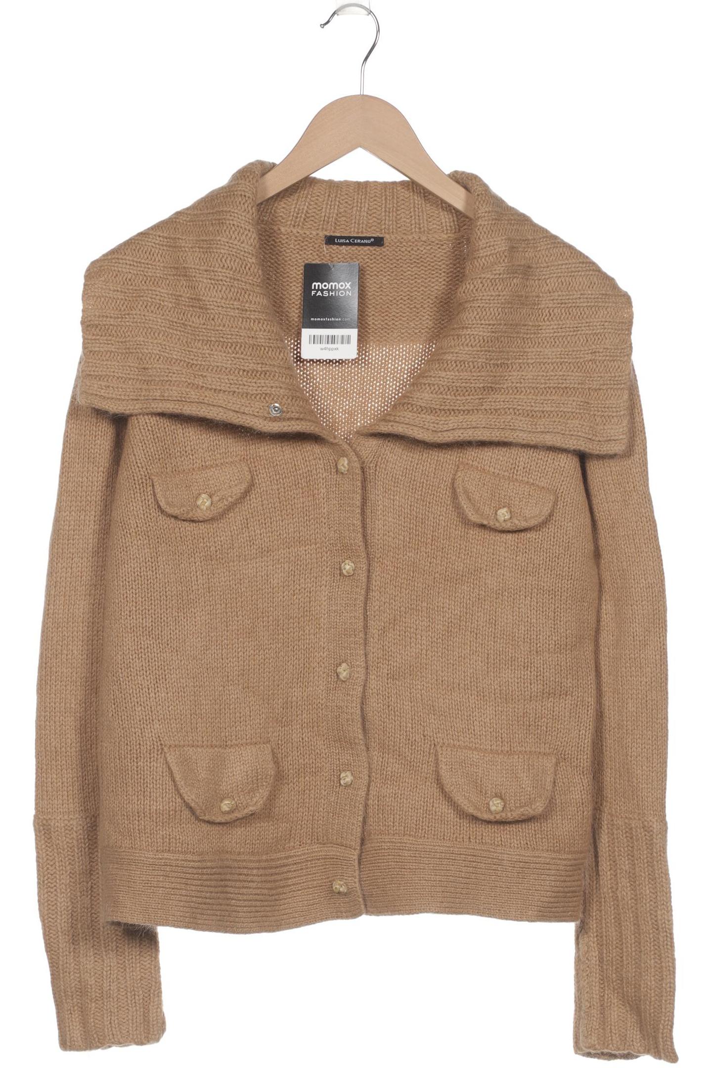 

Luisa Cerano Damen Strickjacke, braun, Gr. 46