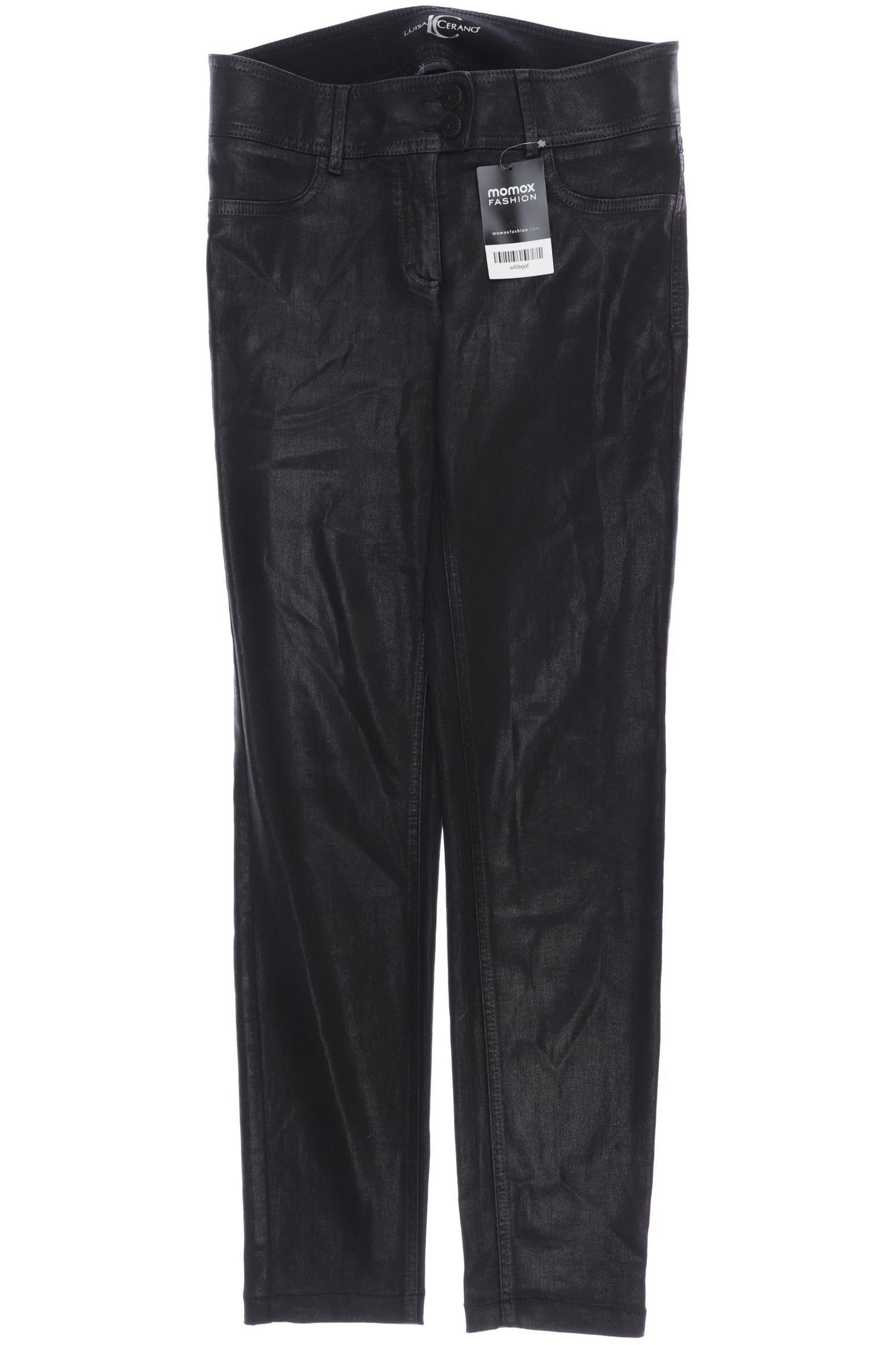

Luisa Cerano Damen Jeans, schwarz, Gr. 38