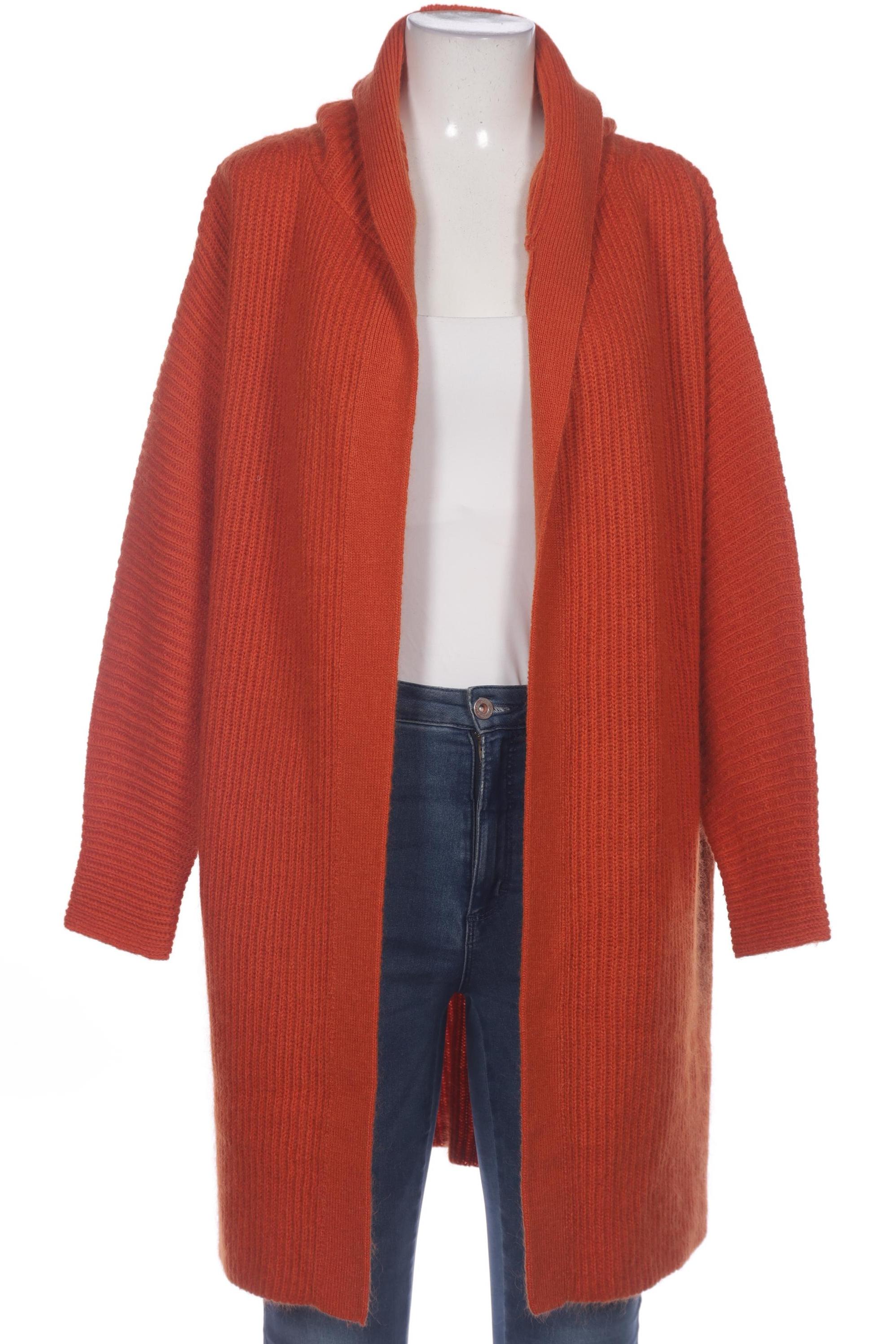 

Luisa Cerano Damen Strickjacke, orange, Gr. 38