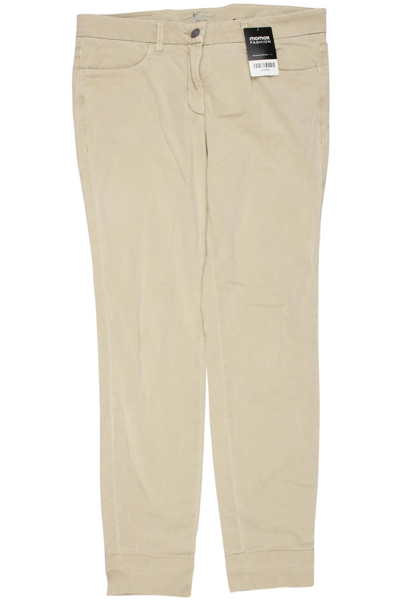 

Luisa Cerano Damen Jeans, beige, Gr. 40