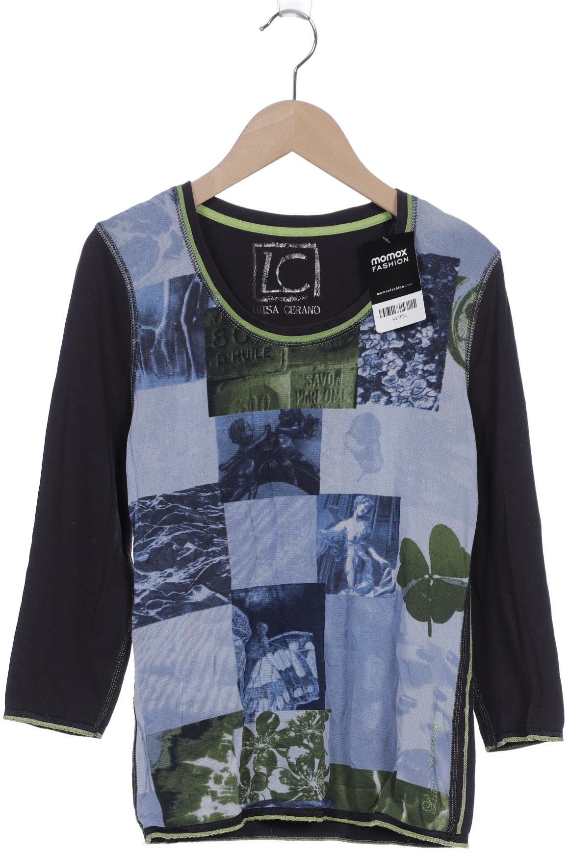 

Luisa Cerano Damen Langarmshirt, marineblau