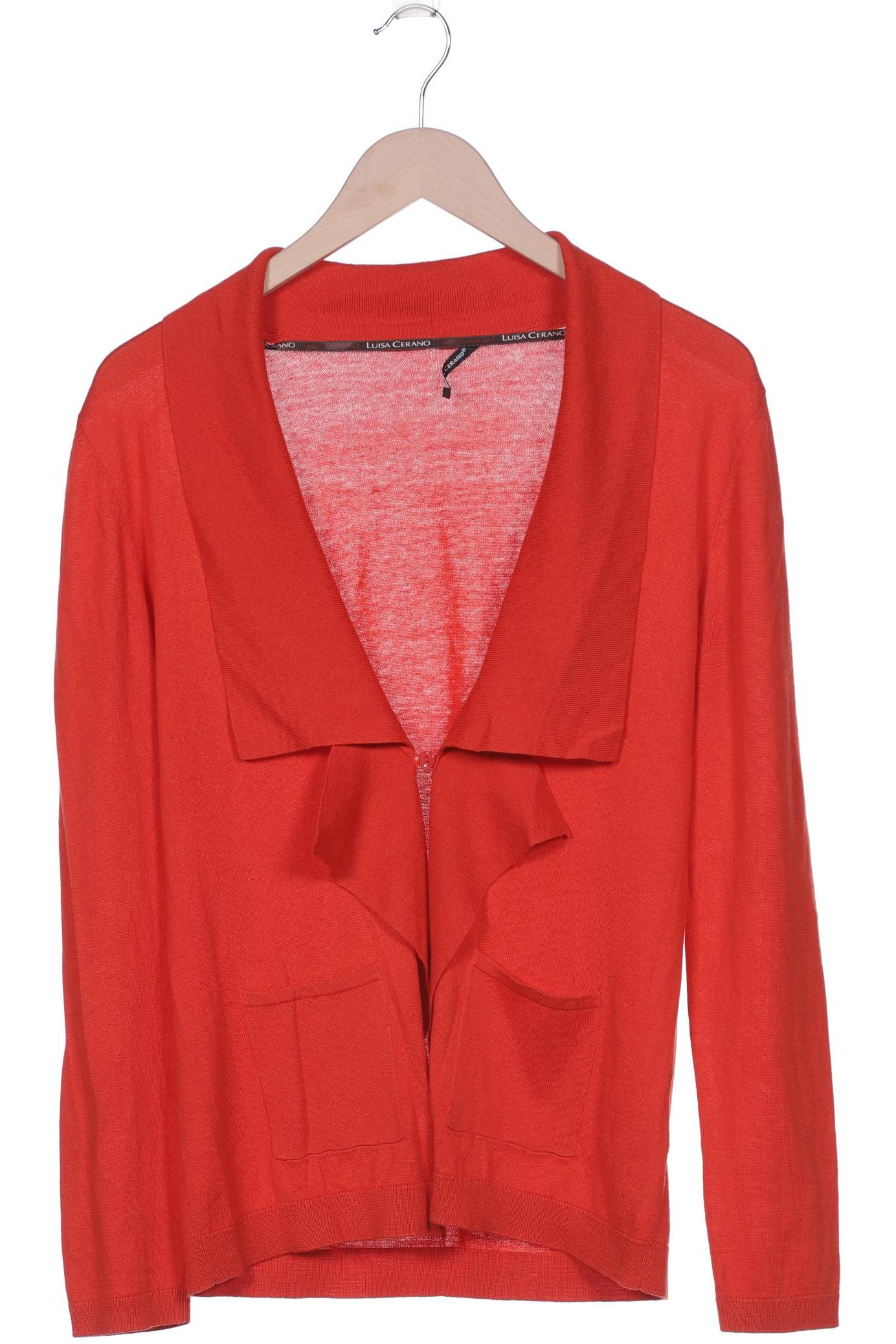 

Luisa Cerano Damen Strickjacke, orange
