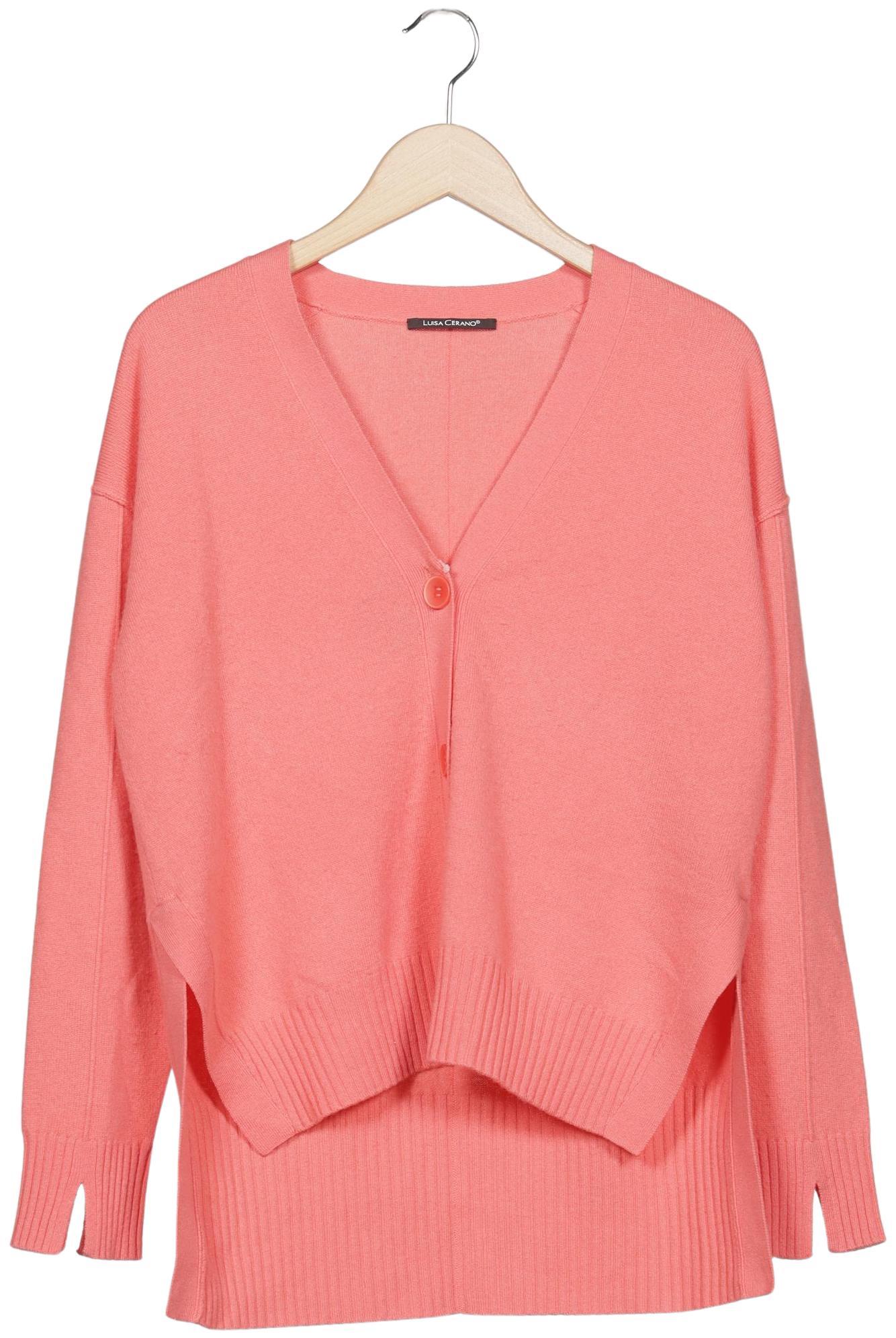 

Luisa Cerano Damen Strickjacke, pink, Gr. 40