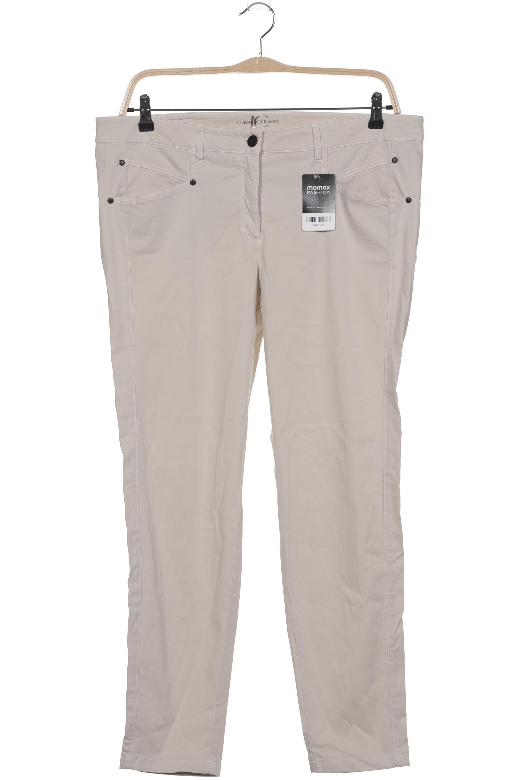 

Luisa Cerano Damen Jeans, beige, Gr. 46