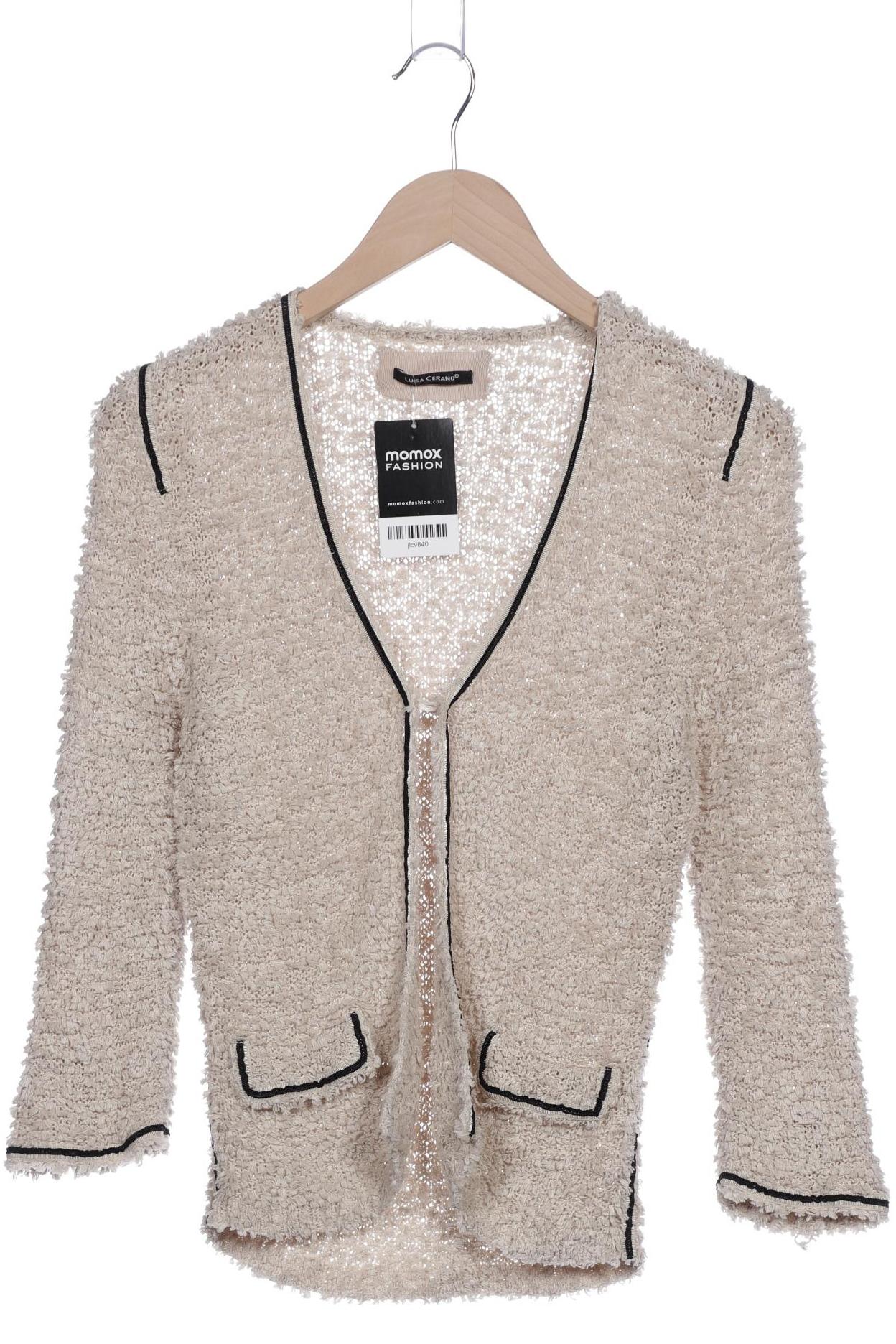 

Luisa Cerano Damen Strickjacke, beige, Gr. 36