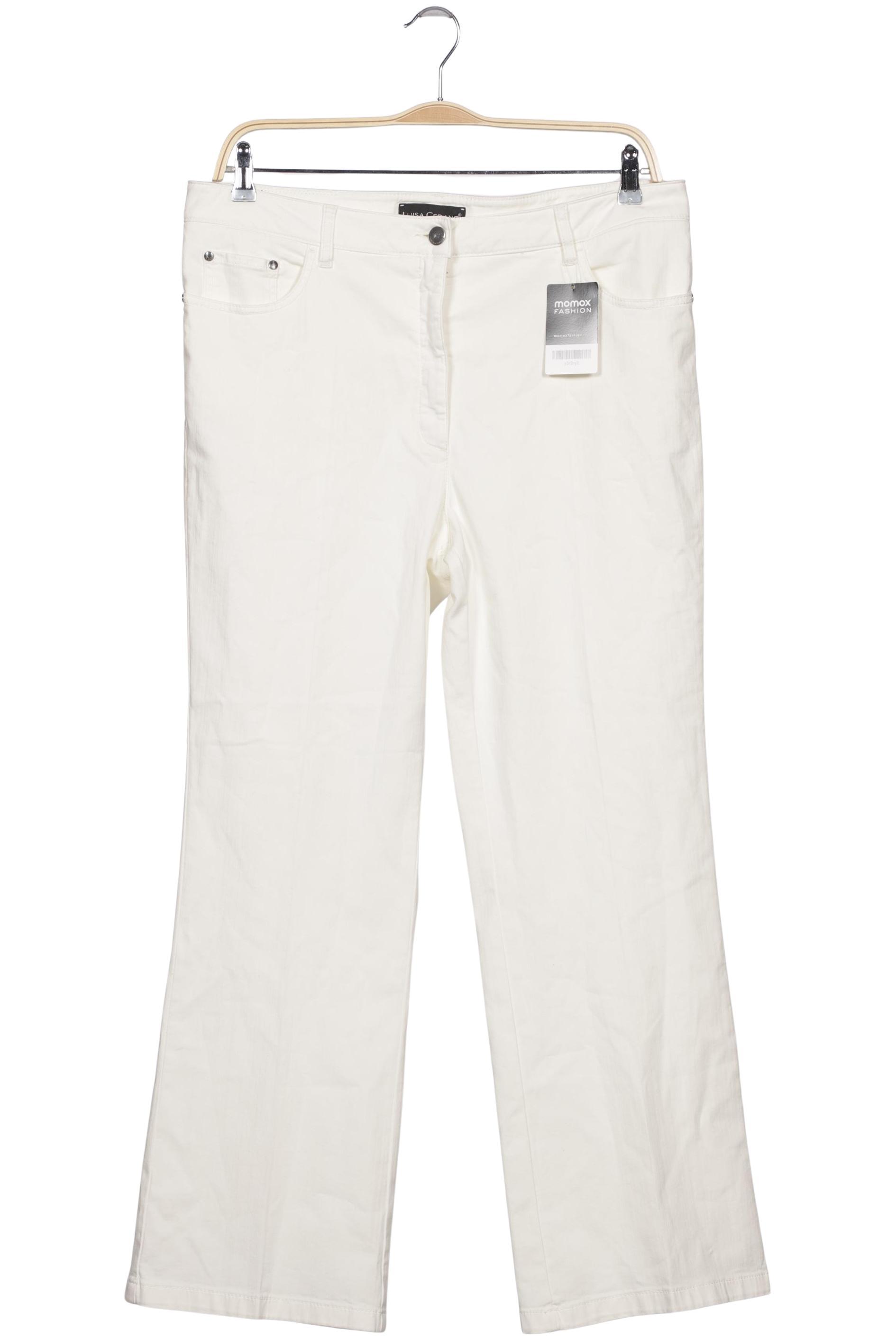 

Luisa Cerano Damen Stoffhose, weiß, Gr. 46