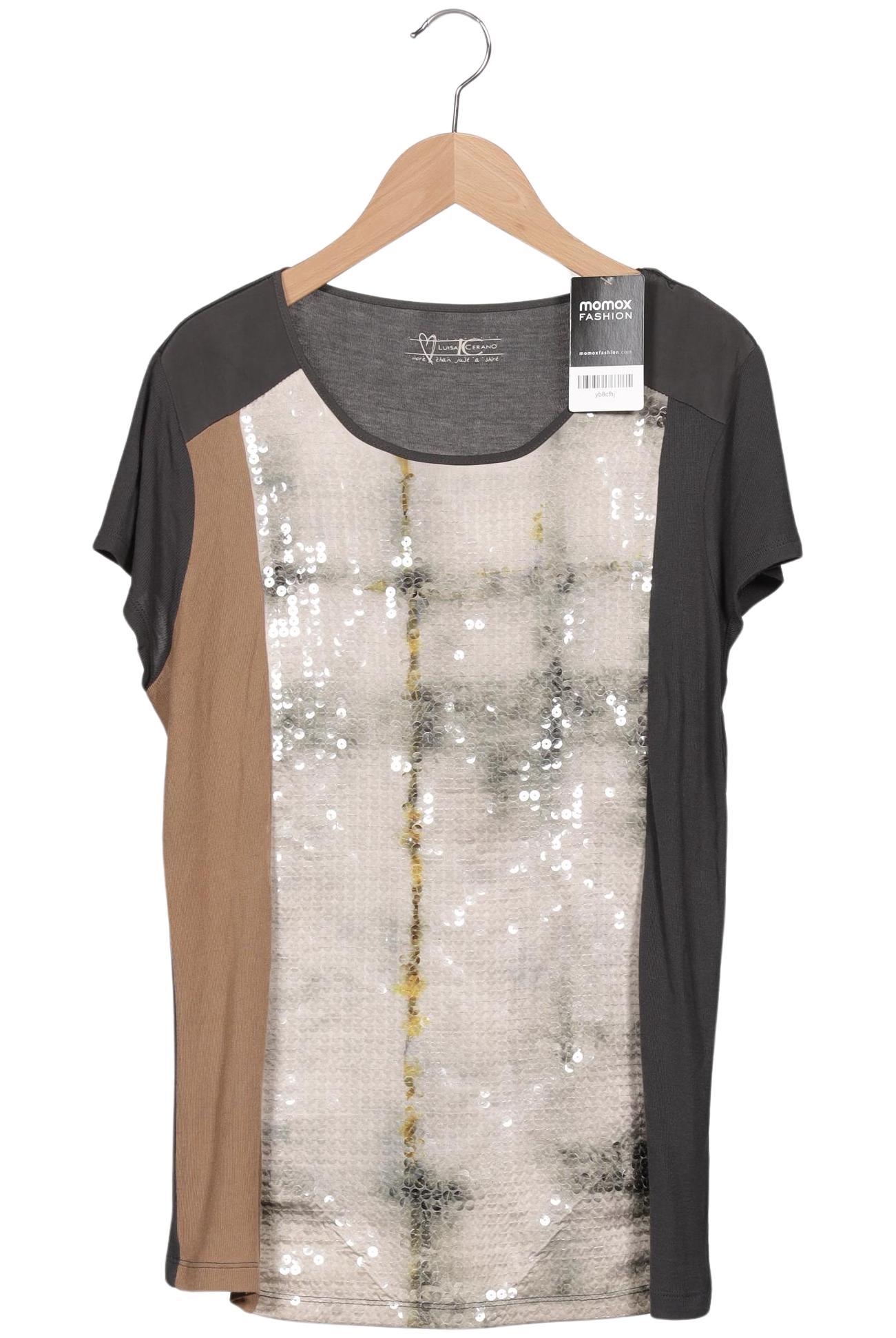 

Luisa Cerano Damen T-Shirt, grau, Gr. 42