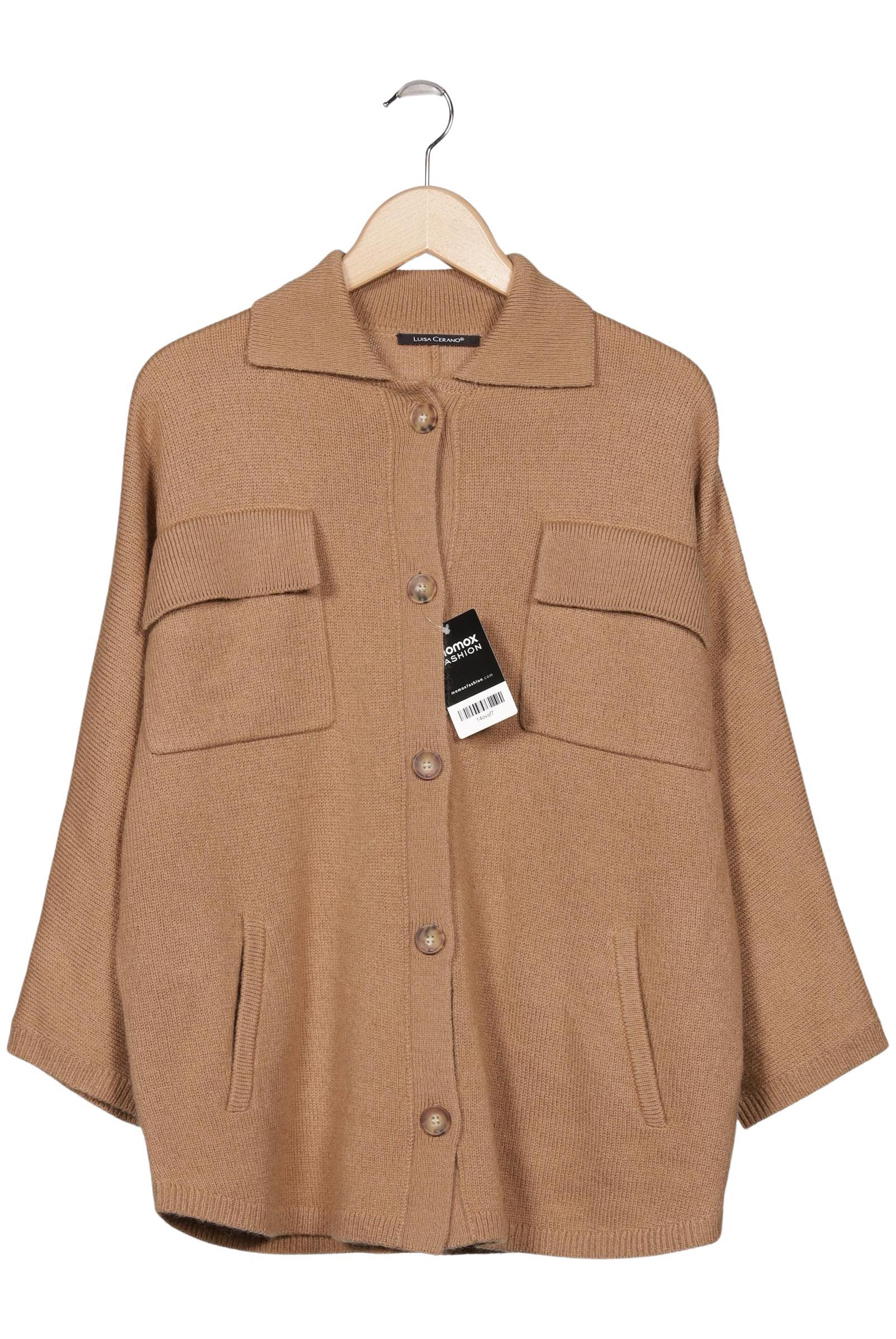 

Luisa Cerano Damen Strickjacke, beige, Gr. 40