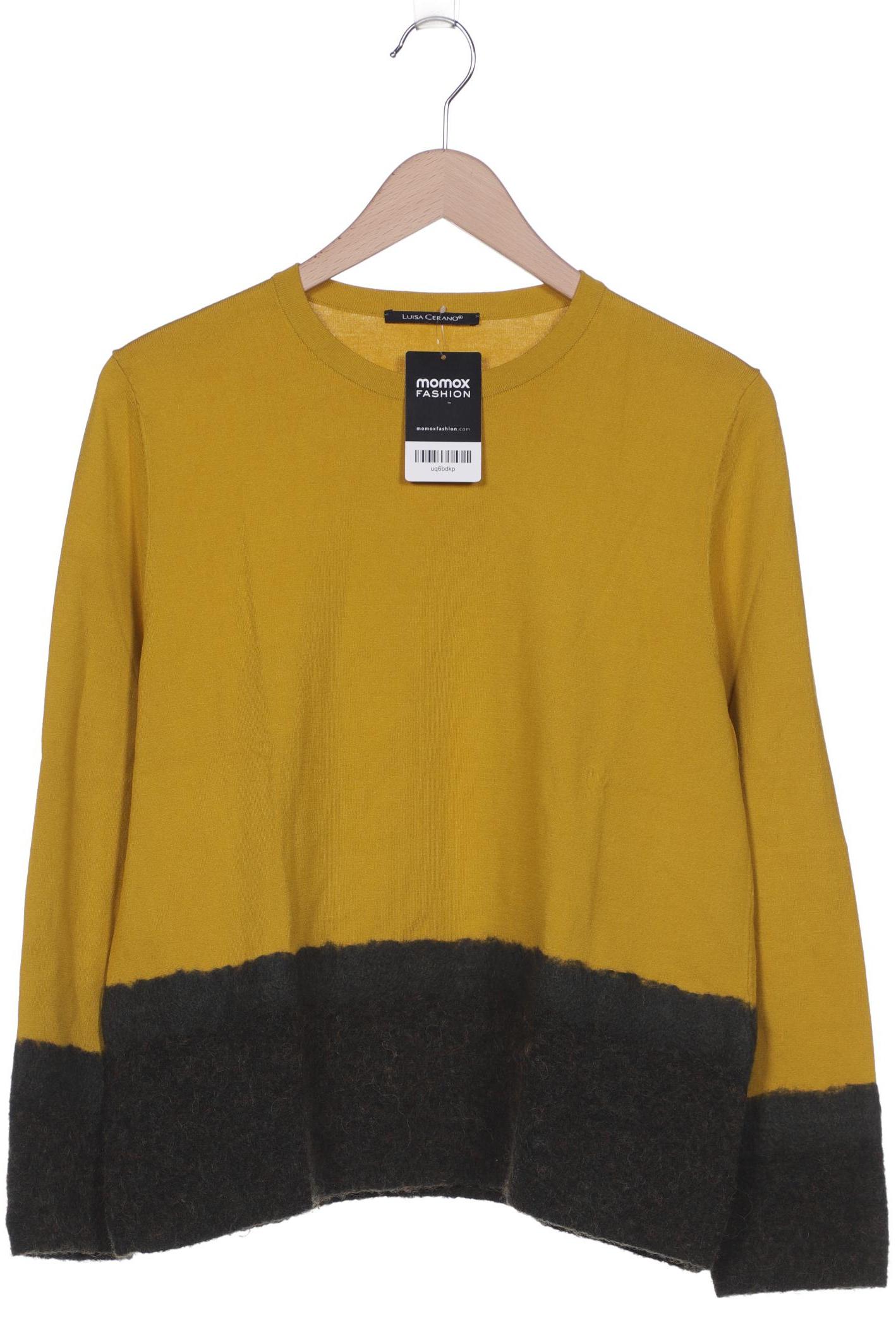 

Luisa Cerano Damen Pullover, gelb, Gr. 44