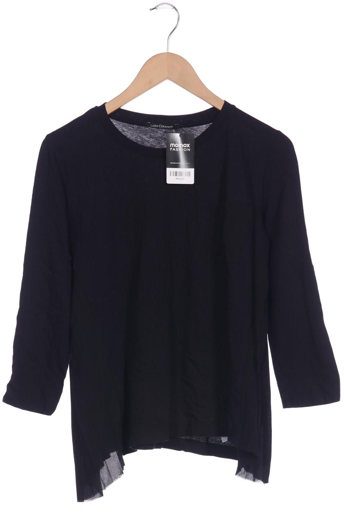 

Luisa Cerano Damen Langarmshirt, schwarz, Gr. 36