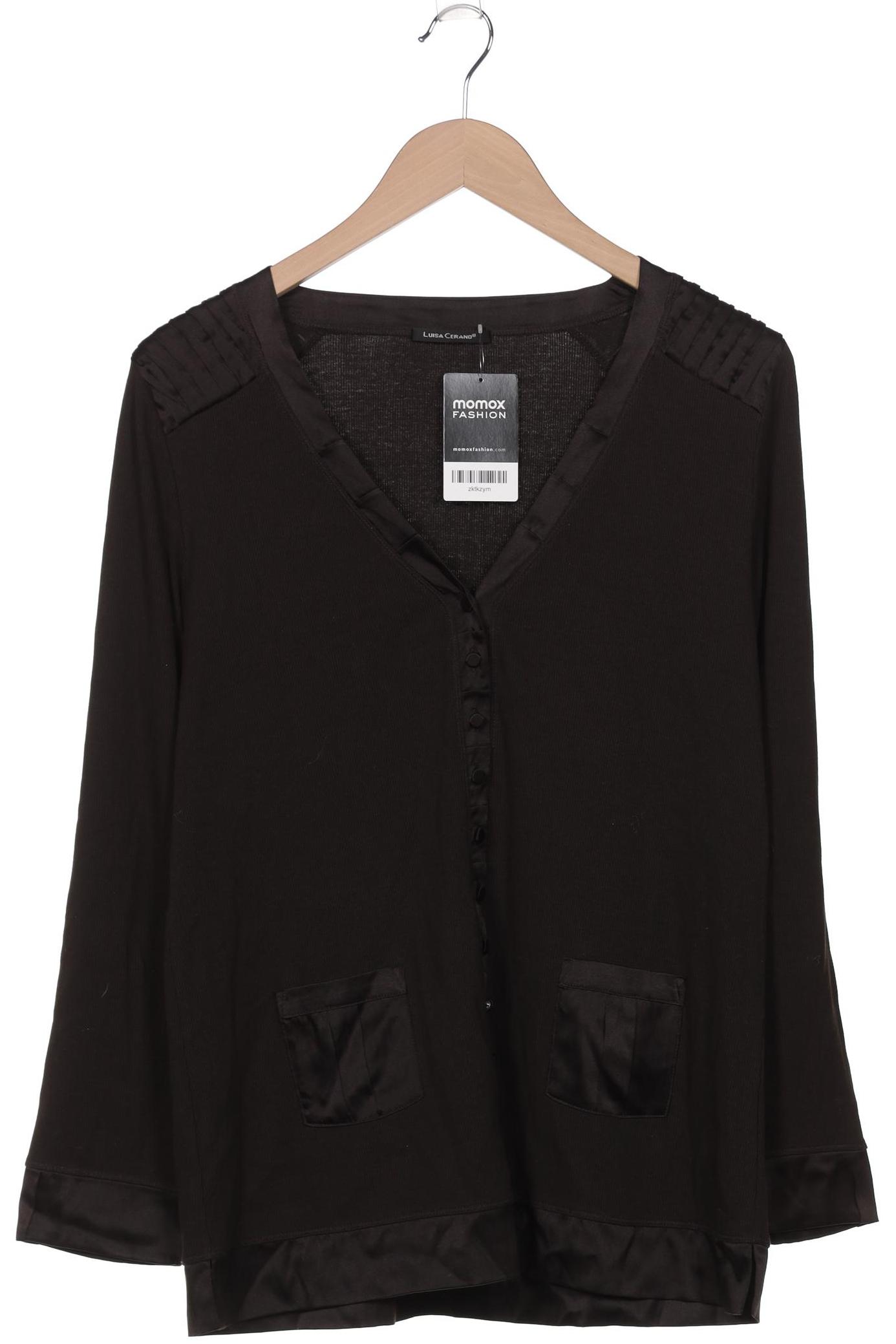 

Luisa Cerano Damen Strickjacke, schwarz, Gr. 44