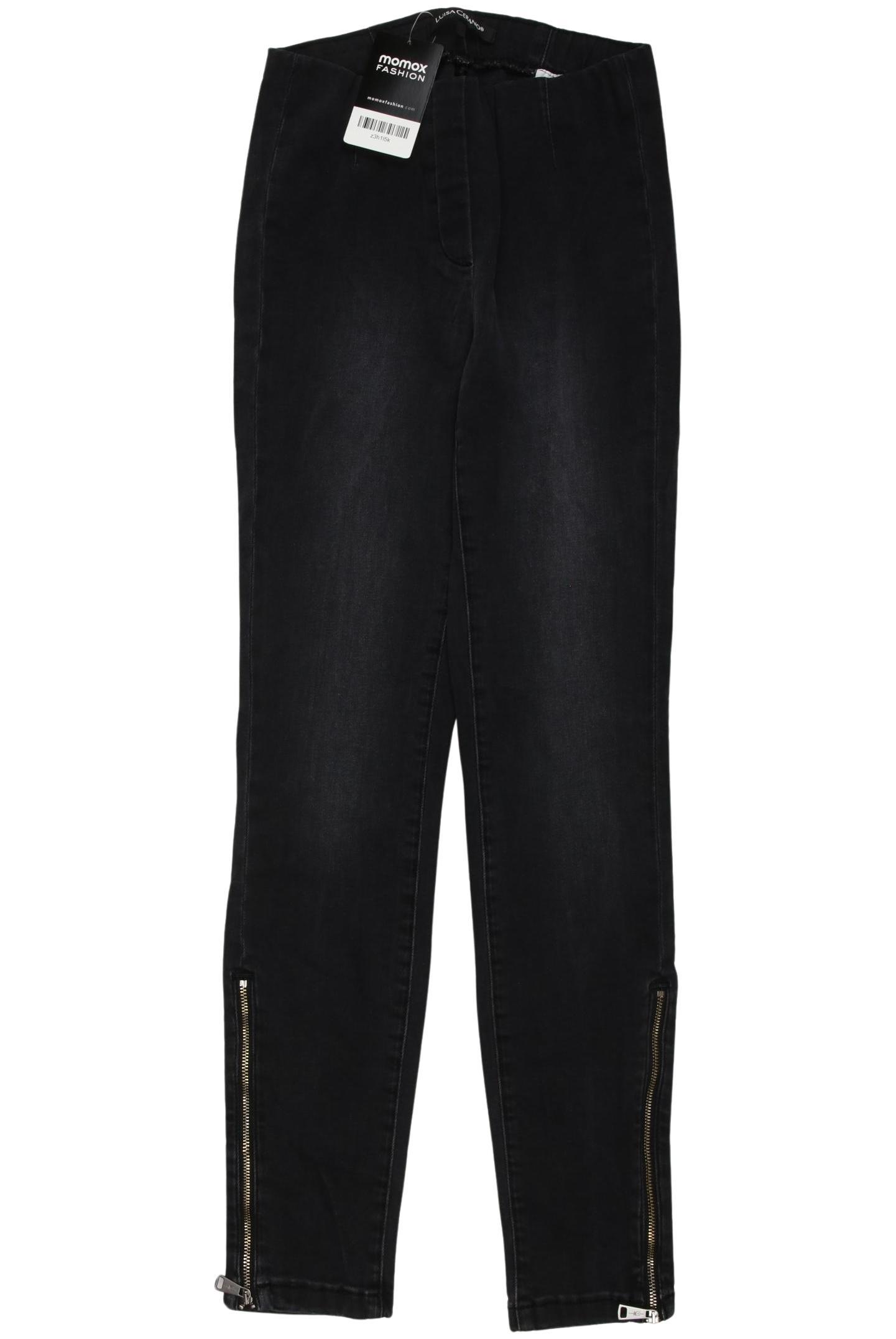 

Luisa Cerano Damen Jeans, schwarz, Gr. 32
