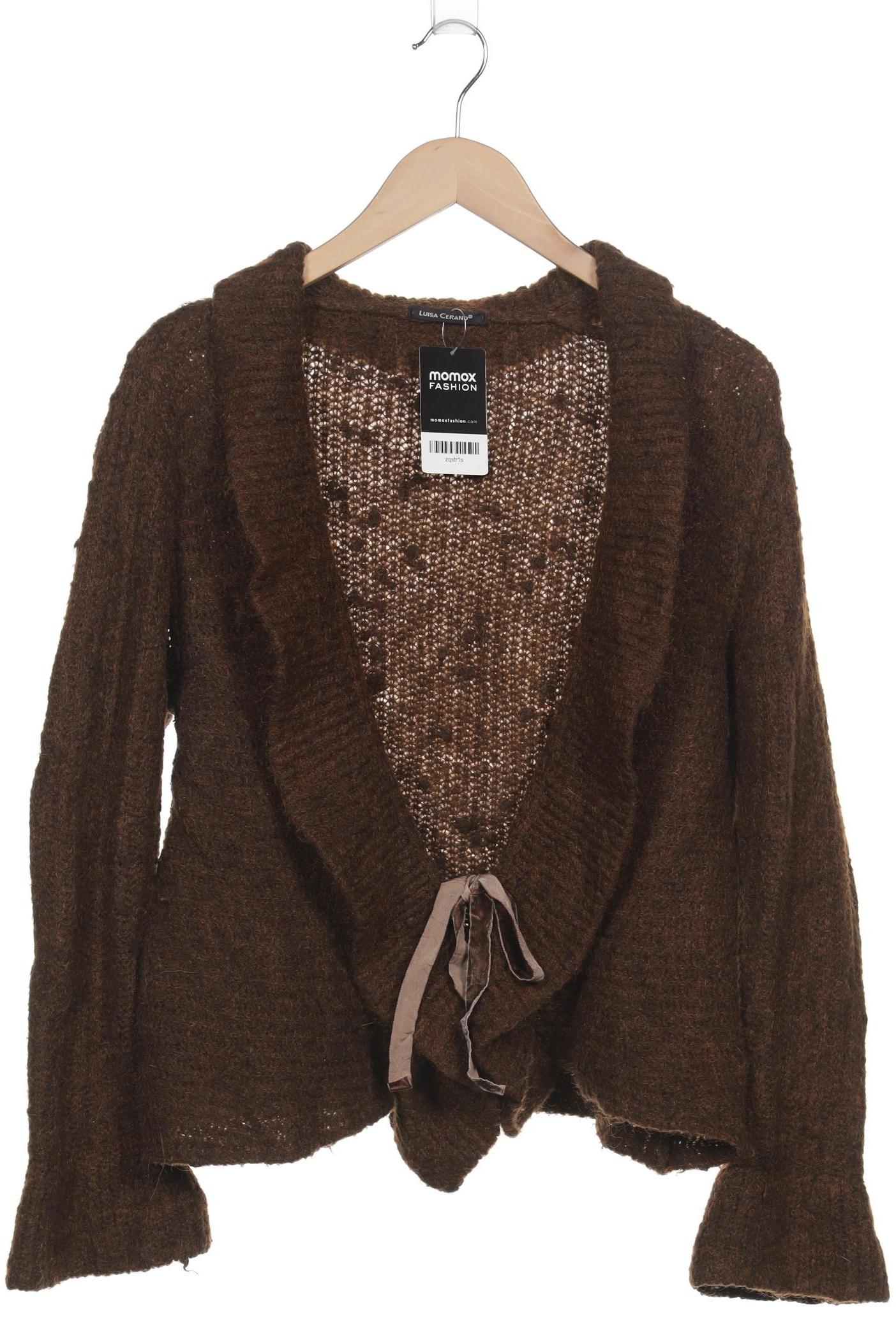 

Luisa Cerano Damen Strickjacke, braun, Gr. 40