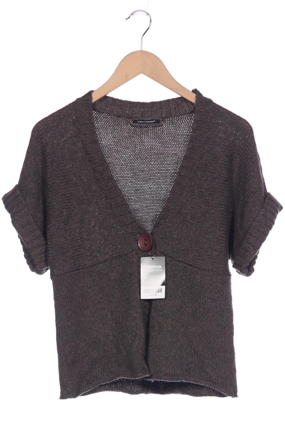 

Luisa Cerano Damen Strickjacke, braun, Gr. 42